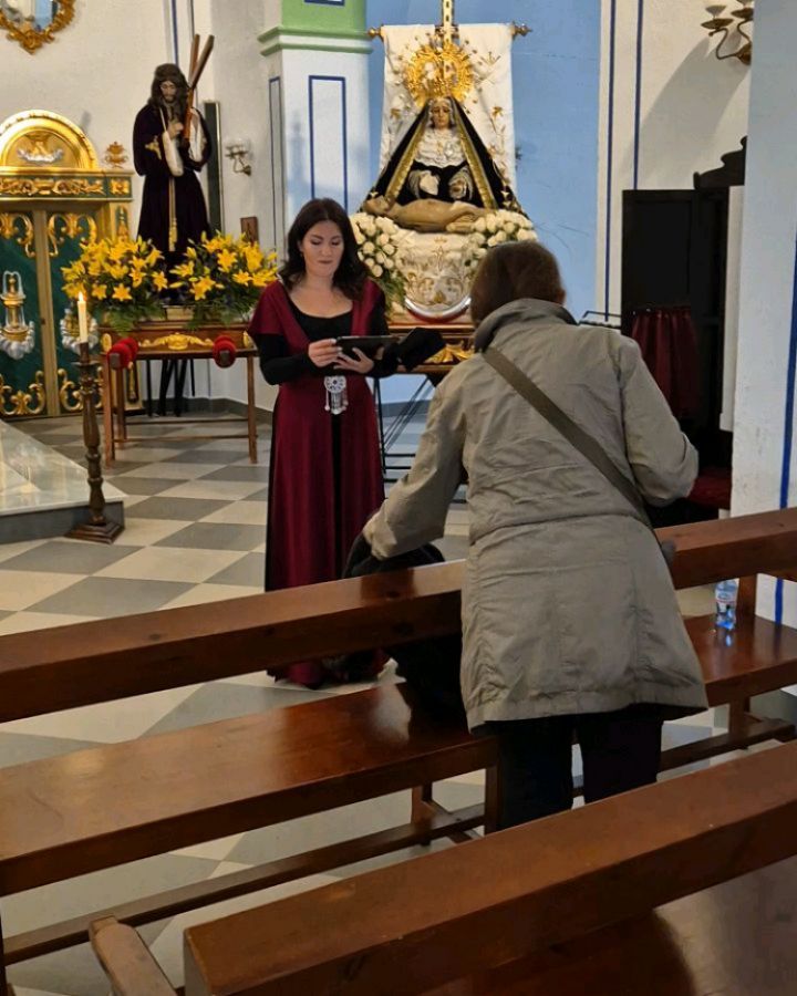 This Holy Week has been unforgettable. I had the honor of singing during Semana Santa in Spain, a truly huge moment for me. It was my first time experiencing Semana Santa here, and being part of something so powerful and sacred moved me deeply.
I sang Pie Jesu by Faure (the video I am sharing from rehearsal) and Ave Maria by Bach/Gounod at the church, and later, during the procession, I performed Ave Maria by Schubert at a second location as the statue of Jesus was carried through the streets. Every moment felt emotional and unforgettable.
Huge thank you to the Mayor of the city and the organizers for making this possible, it was an honor to be part of it. @aytoadra
.
.
.
.
.
#SemanaSanta #SemanaSanta2025 #HolyWeek #HolyWeekSpain #SemanaSantaEspaña #Procesión #SpanishTradition #SacredMusic #ReligiousTradition #ClassicalMusic #SacredMusic #PieJesu #AveMaria #BachGounod #SchubertAveMaria #ChurchMusic #LivePerformance #SingerLife #Vocalist #singing #classicalsinger #singersofinstagram
#classicalsingersofinstagram #aniistraveling
#InstaMusic #InstaTravel #InstaExperience #LifeMoments #MemoriesMade #EmotionalJourney #MyJourney