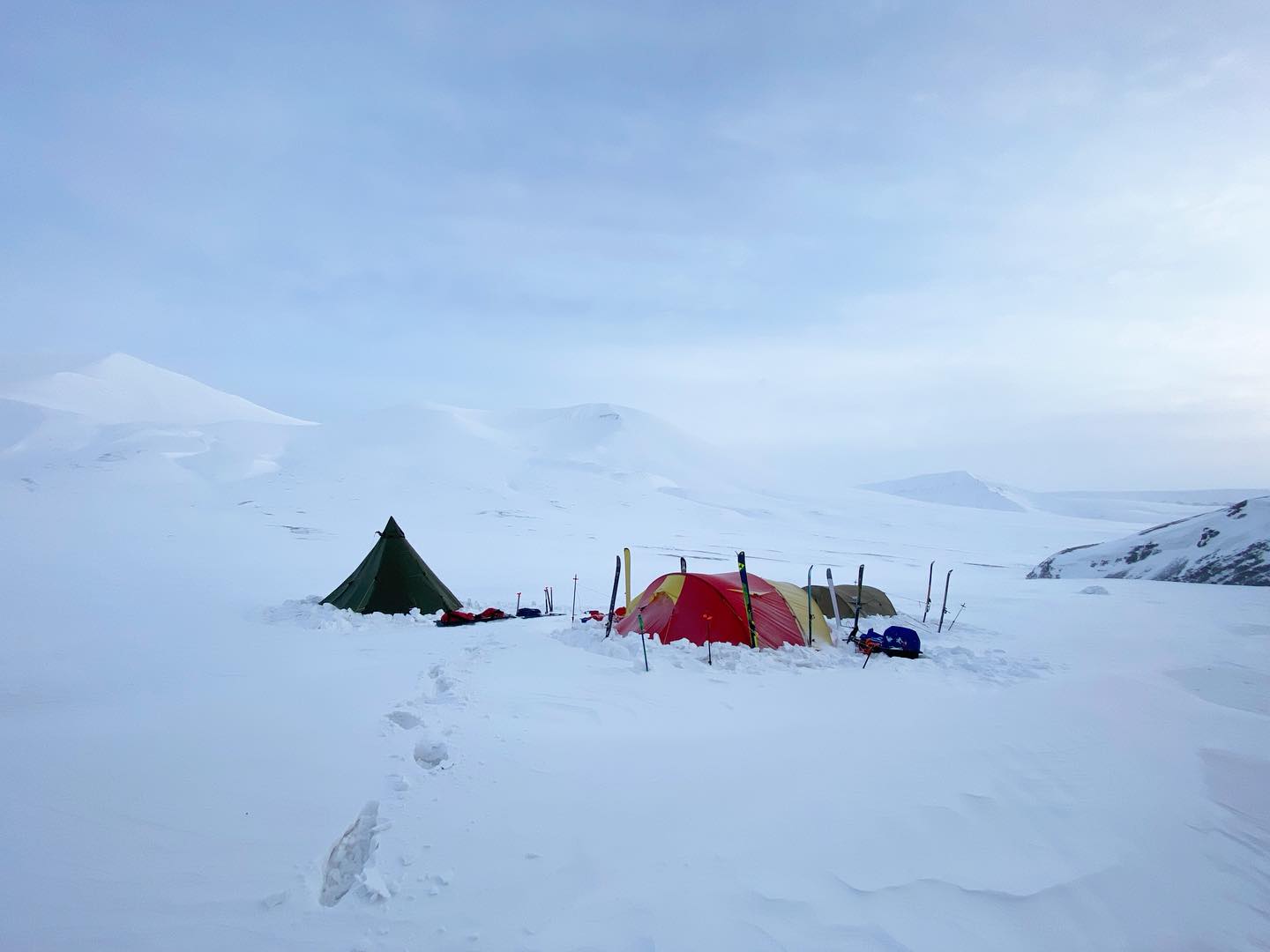 Bivouac par tous les temps !:)
