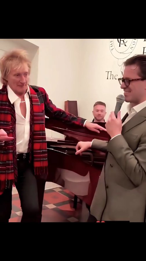 With Sir Rod for His Majesty's The Kings Foundation