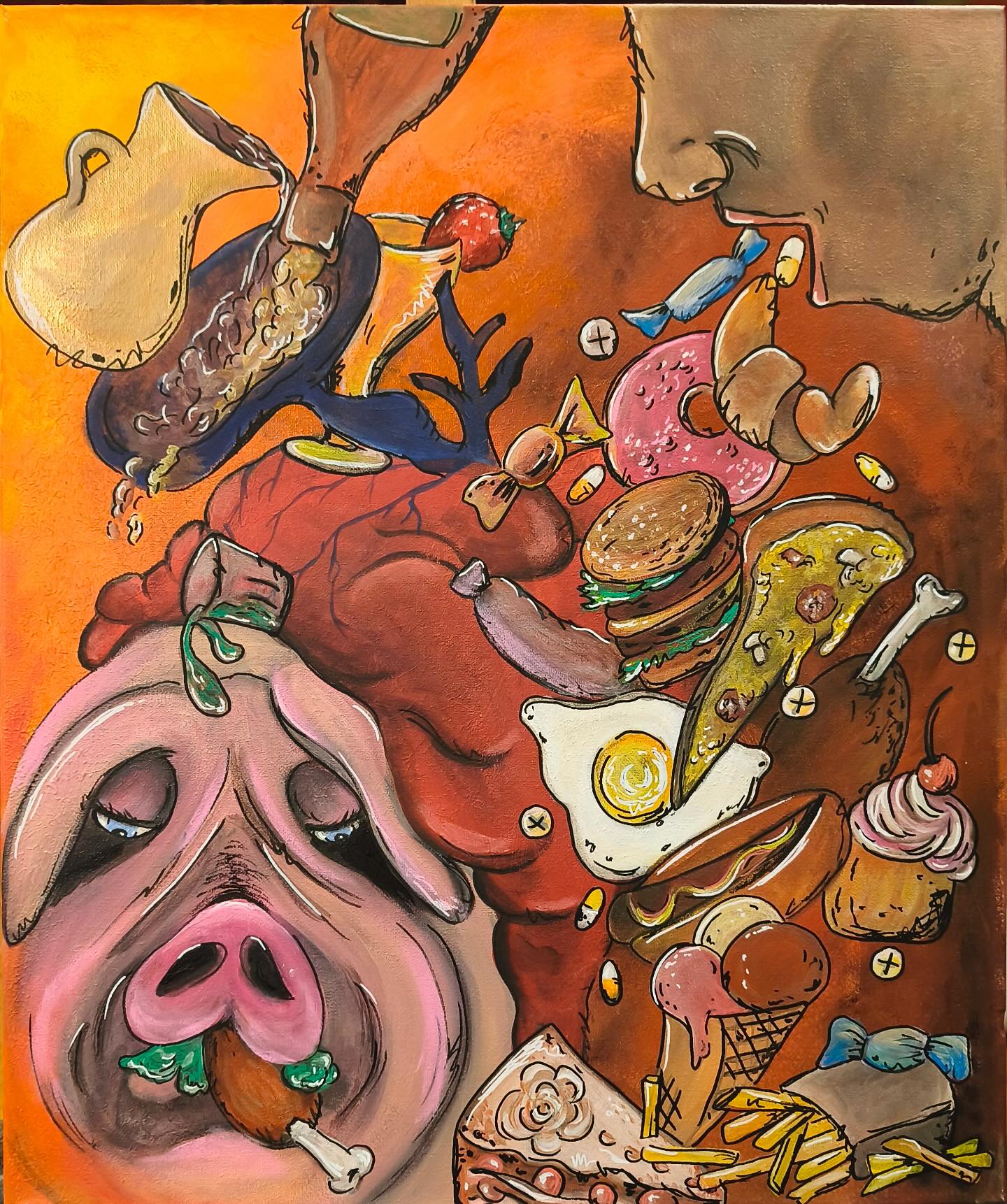 Vom 08.05 bis 11.05 lädt der Bund internationaler Künstler zu einer Ausstellung ein, bei der nicht nur das Auge, sondern auch der Appetit mitdenkt. 22 Künstler:innen decken den Tisch - allerdings nicht mit Besteck und Servietten, sondern mit Ideen, Irritationen und ordentlich künstlerischem Eigensinn. Vielen Dank für den tollen Beitrag zu der kommenden Ausstellung „Essen ist fertig“ geht an Melanie Köhne! #ibkk #ausstellung #art #artlover