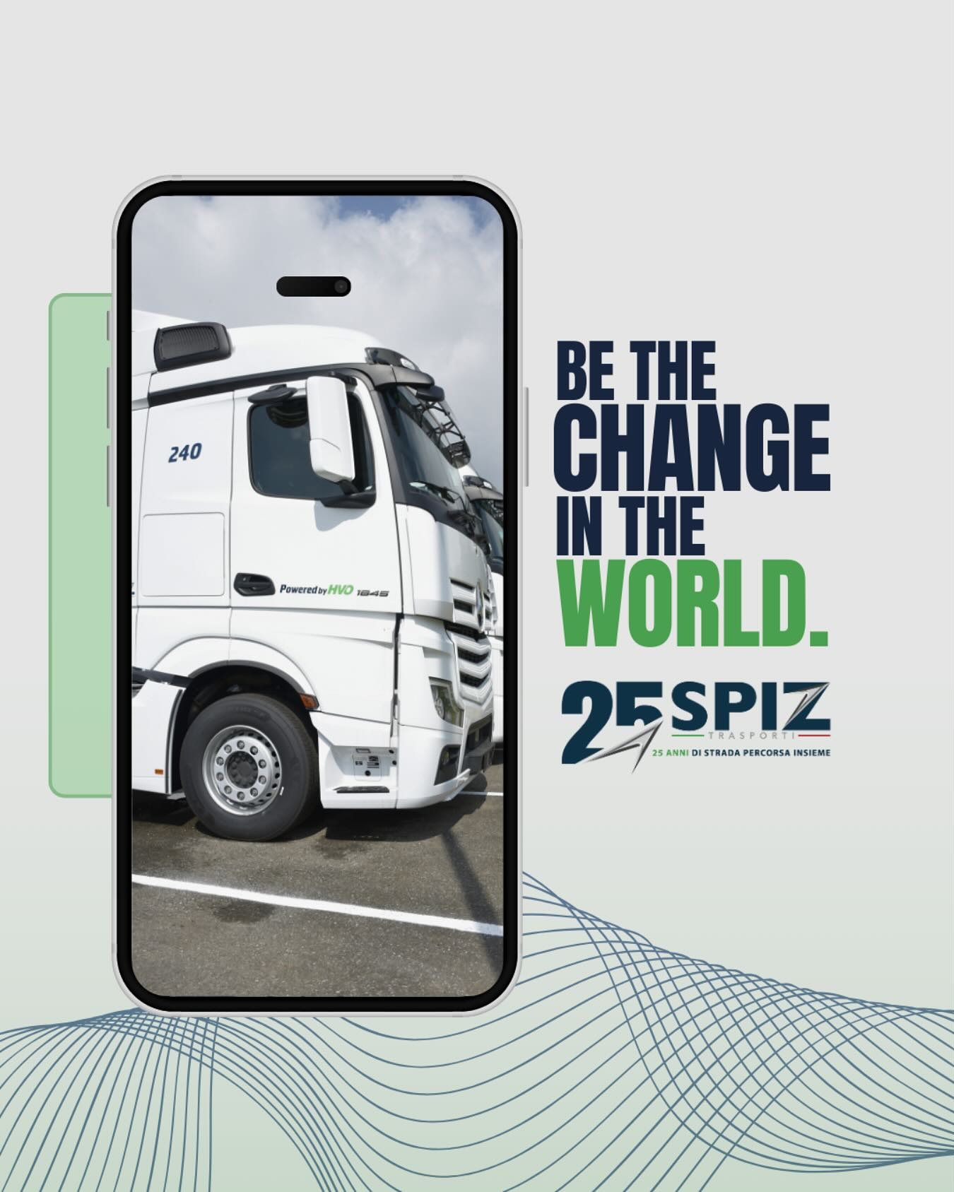 Be the change in the world 💚
�Spiz Trasporti viaggia verso un futuro più sostenibile, scegliendo di fare la differenza: tutta la nostra flotta è ora alimentata con HVO (Hydrotreated Vegetable Oil), un biocarburante rinnovabile che riduce fino al 90% le emissioni di CO₂ rispetto al diesel tradizionale.
�L’HVO è una scelta concreta per un trasporto più sostenibile, senza compromettere efficienza e affidabilità. Con questo investimento, Spiz Trasporti rafforza il suo impegno verso l’ambiente, dimostrando che innovazione e sostenibilità possono viaggiare insieme.
Meno emissioni, stesso servizio di eccellenza!
#SpizGreen #TrasportiSostenibili #HVO #EcoLogistics