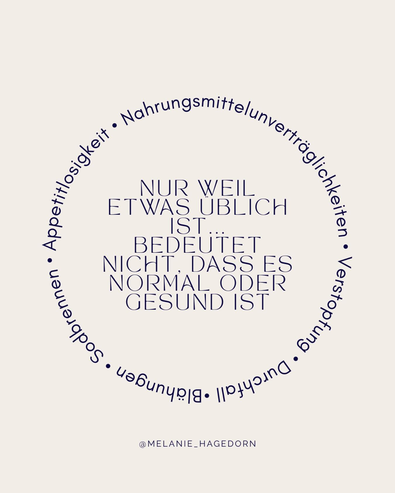 Nur weil etwas üblich ist… bedeutet das noch lange nicht, dass es normal oder gar gesund ist.
🤍
Das habe ich im Letzten Jahr auch für mich erfahren müssen!
Verdauungsbeschwerden sollte kein Tabuthema mehr sein!
Durchfall nach dem Essen, ständige Blähungen, Verstopfung, Appetitlosigkeit oder Nahrungsmittelunverträglichkeiten – viele erleben diese Beschwerden täglich und halten sie für „normal“.
Doch das sind Zeichen deines Körpers, dass etwas aus dem Gleichgewicht geraten ist.
🧠💩🫶
Hör auf deinen Körper. Versteh seine Signale. Und fang an, wirklich hinzuschauen.
#Darmgesundheit #GanzheitlicheGesundheit #Symptomeverstehen #Verdauung #Bauchgefühl #HolistischeDarmtherapie