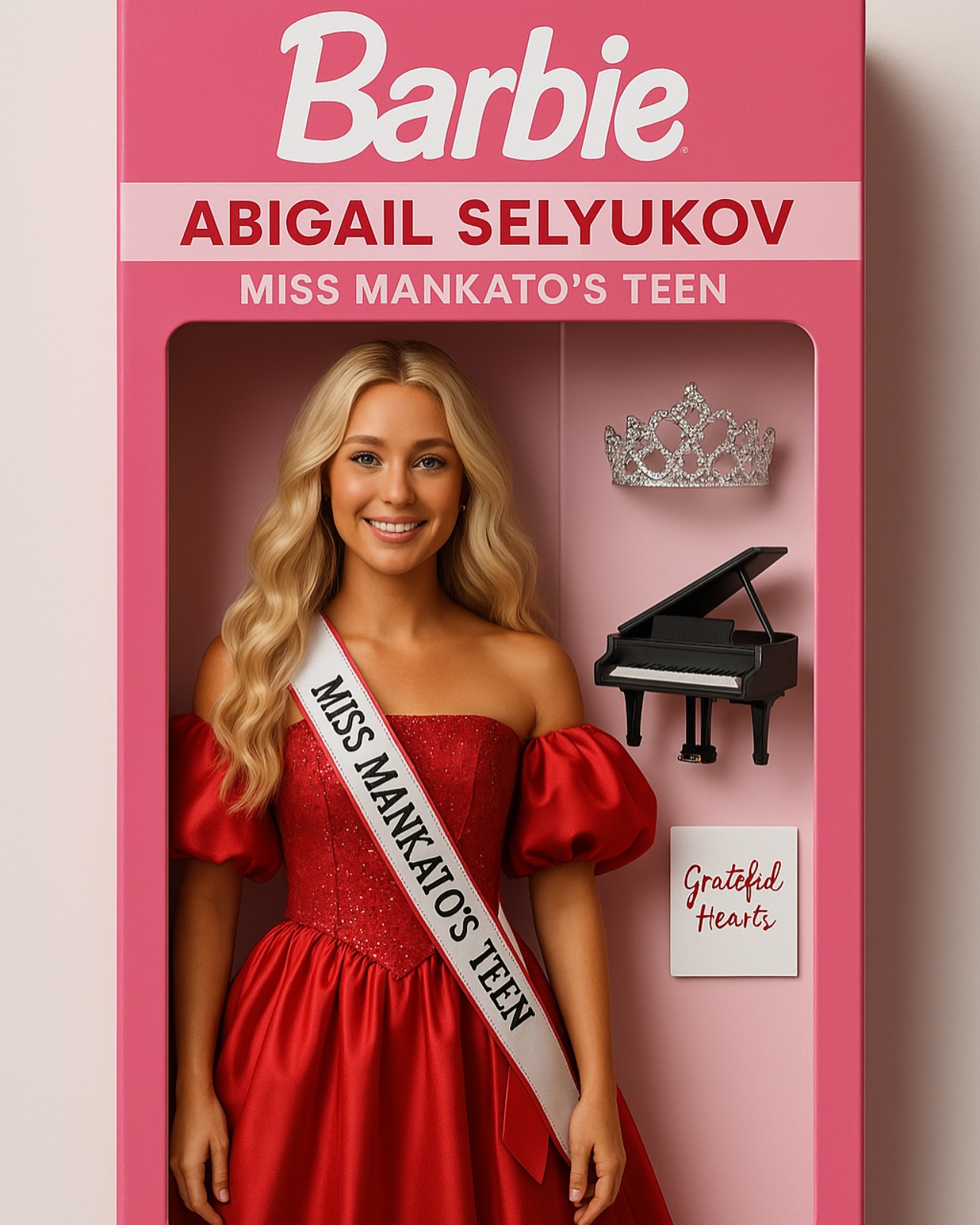 Decided to try out the AI Barbie doll trend 💕