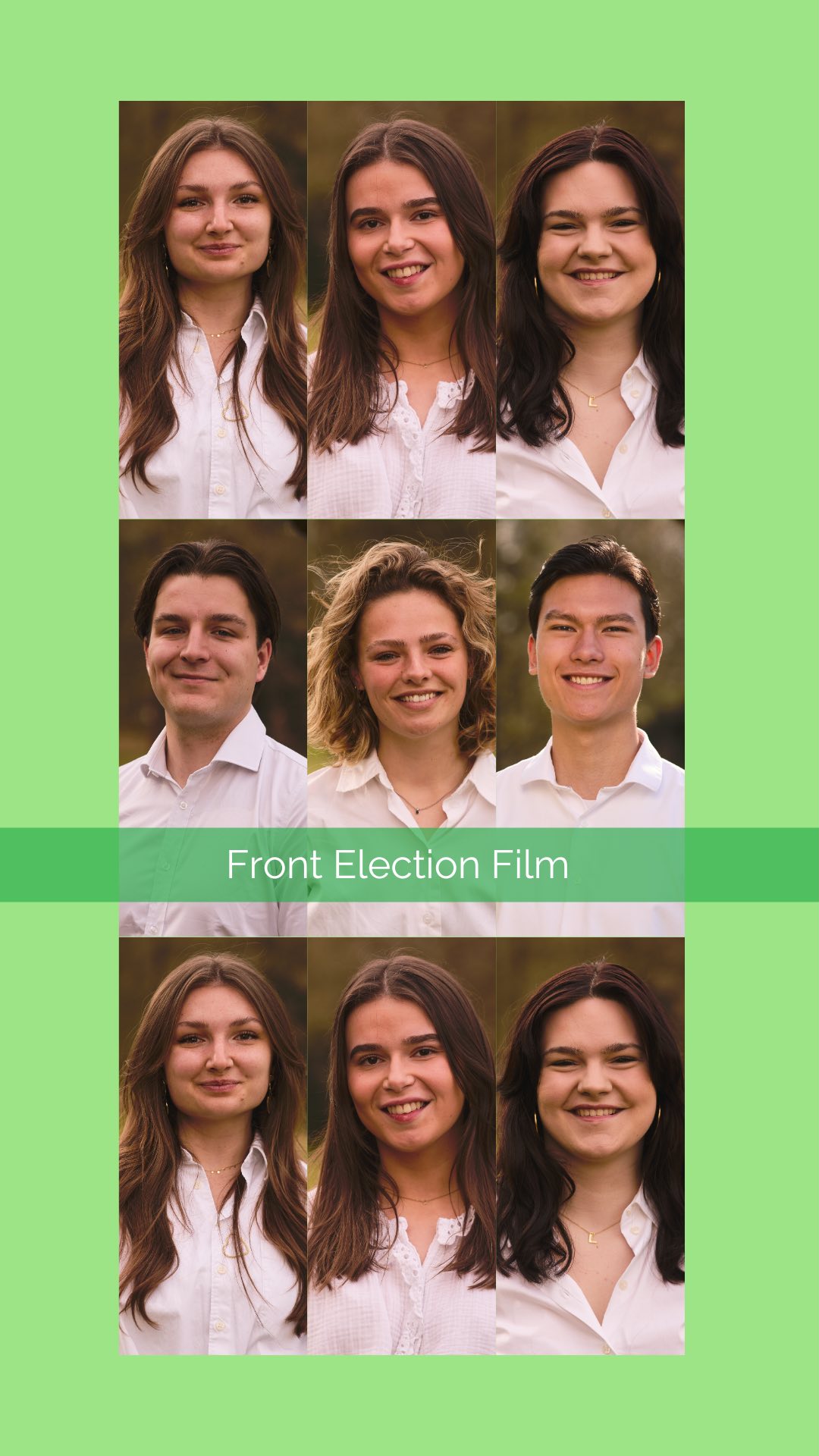 ๐
๐ซ๐จ๐ง๐ญ ๐๐ฅ๐๐๐ญ๐ข๐จ๐ง ๐ฏ๐ข๐๐๐จ ๐ฅ
You are watching our 2025 election film! In our video you can see the plans of our candidates for the upcoming year. Special thanks to the talented @peevv for all the shots!
Vote Front on the 29th, 30th of April and May 1st! ๐