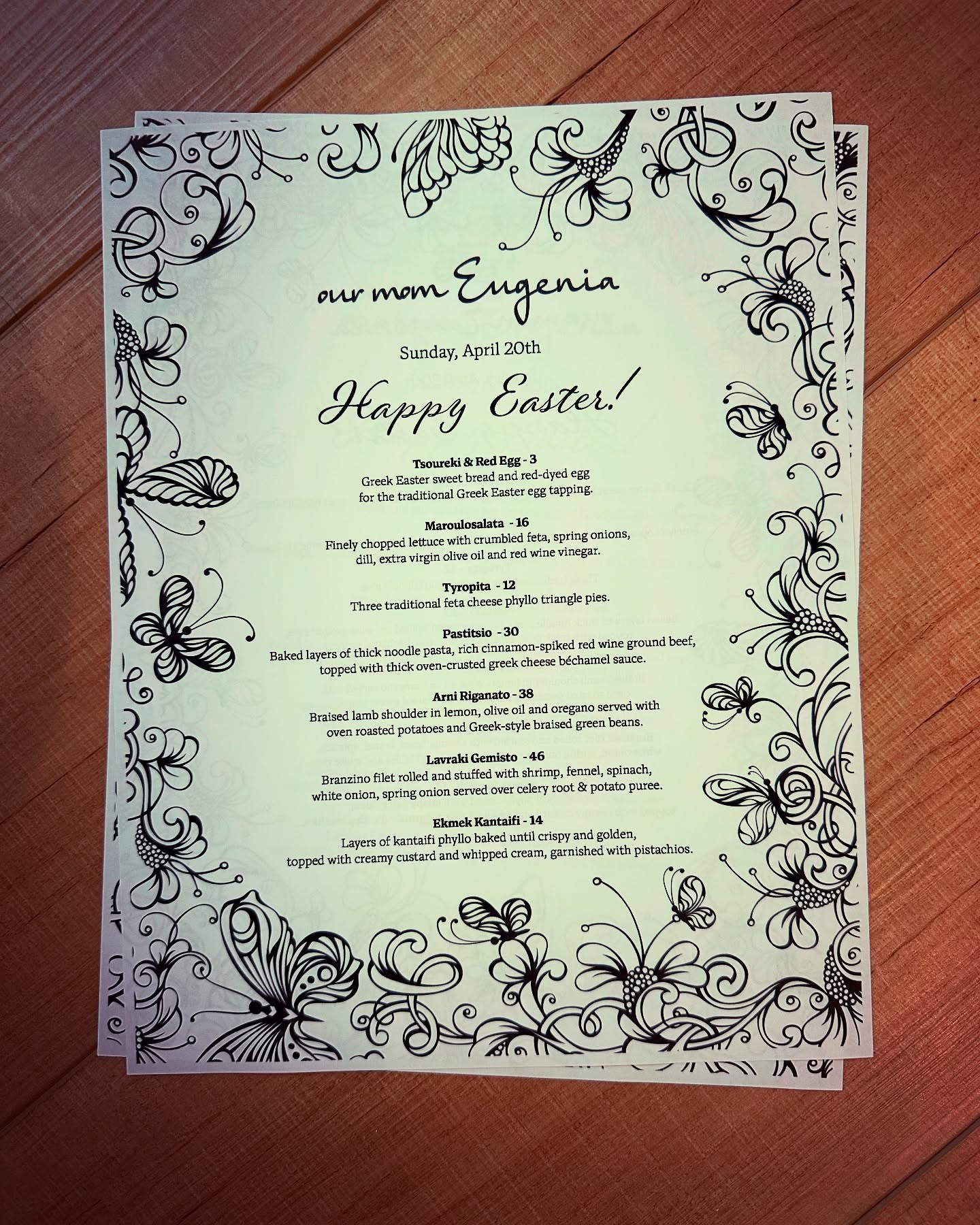 Hoppy Easter, everyone! 🐰 We're ready to roll in Great Falls, Mosaic District and Shirlington with our regular menu and some special dishes. Can’t wait to welcome you on this beautiful spring day! 💐 Have a wonderful Sunday wherever you are!