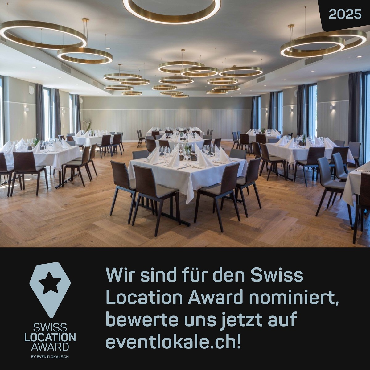 Liebe Gäste und Freunde
Bitte fleissig bewerten❣️
Link in der Bio
#swisslocationaward2025 #sla25