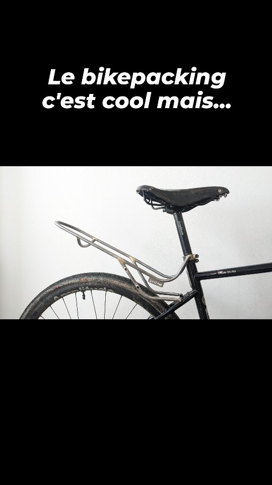 🔧 Support sur-mesure pour le bikepacking 🔧
Vincent peut partir serein pour son tour d'Europe, sa sacoche de selle sera bien maintenue 👌
#bikepacking
#framebuilding
#artisanducycle
#madeinlorient
