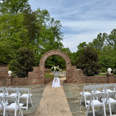 Imagine walking down this serene stone pathway, under a timeless brick arch, surrounded by the beauty of nature and your loved ones. 💍
🌿 At Villa Magnolias Event Center, every detail is designed to create an unforgettable ceremony backdrop that feels like a scene from a storybook. Your forever starts here. ✨
#VillaMagnoliasBride #WeddingCeremonyGoals #OutdoorWeddingMagic #GreensboroWeddings #NCWeddingVenue #SouthernCharm #ElegantWeddings