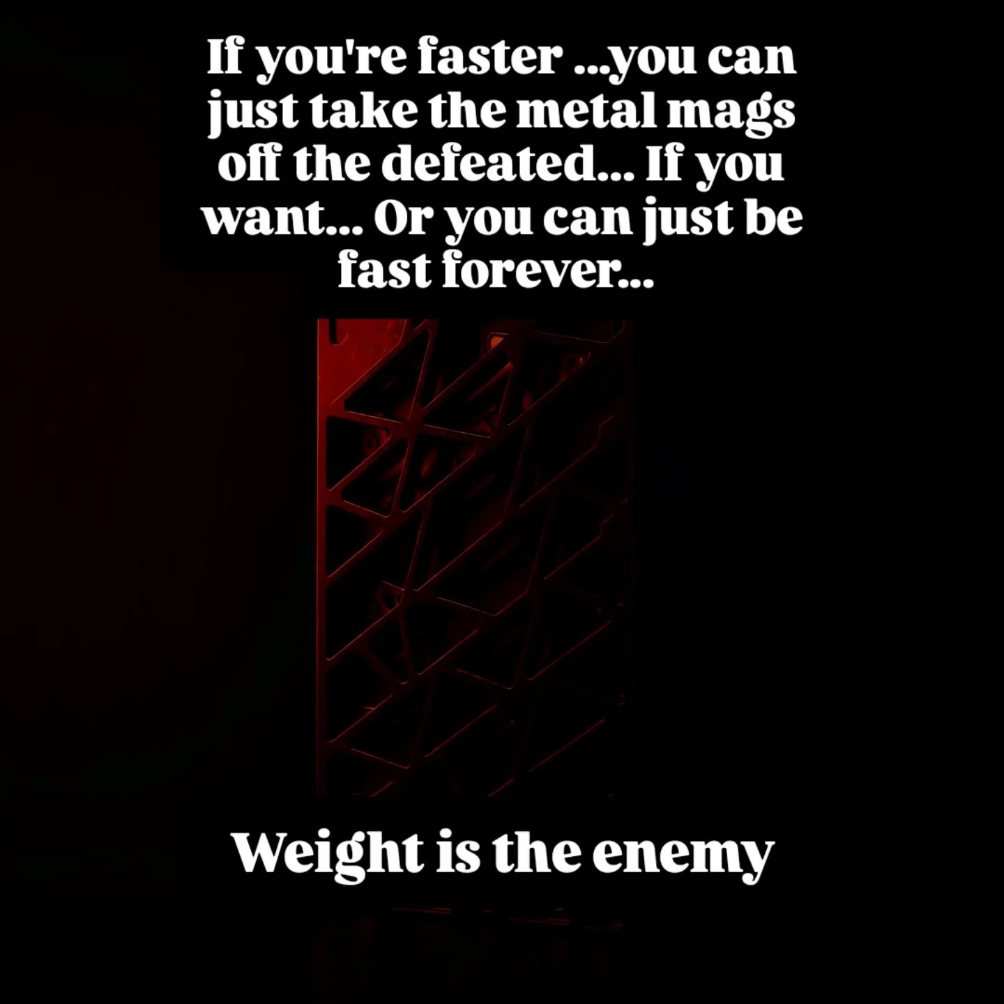 Don't be a big ol' dum dum. New manufacturing methods have changed the game. From weight savings, to environmental invulnerability, to design flexibility. Check out the website for details. Link in Bio. #tactical #edc #usnavydiver #gunsofinstagram #2a #usa #veteran #beentheredonethat #usn #eod #nso #navyspecialoperations