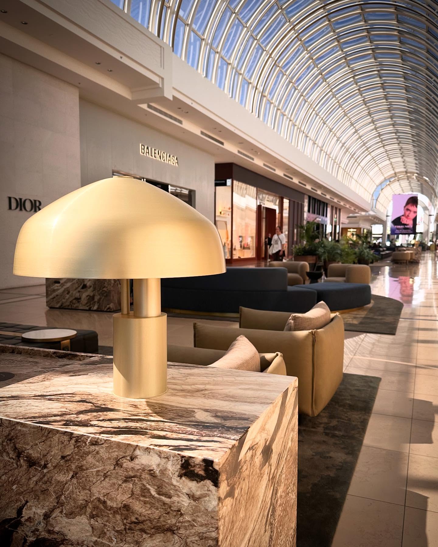 Our @chadstone.au Lux Mall customer lounge installation is a vast public space divided into intimate settings grounded by custom stone plinths and a beautiful collection of furniture & fittings by some of Australia’s best. With @vicinitycentres @designerrugs @carpentrybystu @_vicstone @jardanfurniture @rossgardam @stylecraftfurniture @artedomus @_zetr_ #retaildesign #publicspace #malldesign #shoppingcenter #chadstone #australiandesign #lounge #luxury #luxuryshopping