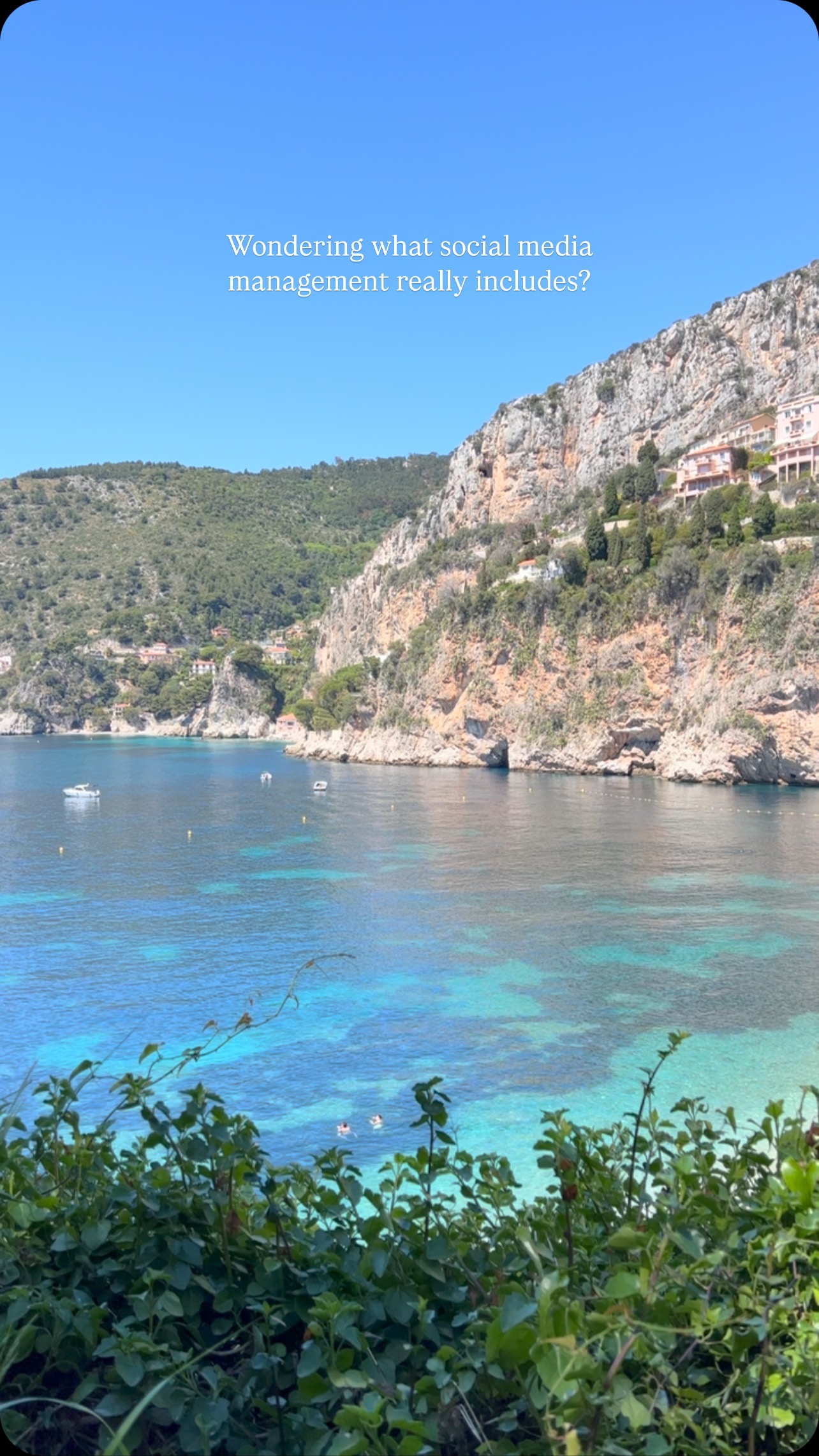 Behind every strong brand on Instagram is a smart strategy.
Itās more than just posting.
My social media management packages include everything from copywriting to hashtag strategy, with optional content creation, reels, and DM support ā so you can finally stop worrying about your Instagram and start seeing results.
Based between Monaco, Saint-Tropez & the Alps.
#marketingsupport #socialmediaphotography #phonephotograpy #hotelmarketing #socialphotography #instagrammanagement #instagramexpert #onlinemarketingagency #contentagency #mediterranean #socialmediaforhotels