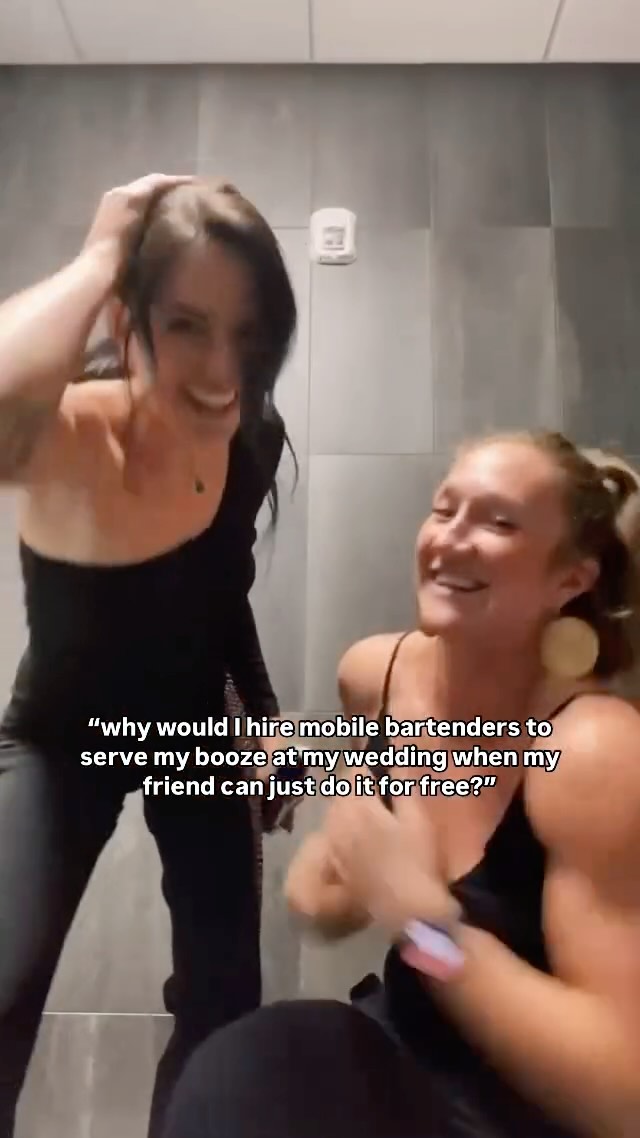 the ENTIRE question of our existence…
and it’s real simple, LIABILITY.
🍸 Is your friend an insured bartender with a liquor liability insurance policy over them?
🍸 Is your friend certified in the state of Montana for alcohol control and food handling?
🍸Does your friend have real-world experience in consumption control and implementing it?
And we can’t forget the second part of that question:
🍷Does your friend come with the experience, knowledge + a full mixer/garnish package to craft a wide variety of classic cocktails for all your guest’s likings?
🍷Does your friend have bar equipment to set up + operate in a high-volume bar like you would find at a downtown bar?
🍷Does your friend have 10+ years of bar catering data points to help guide you on what + how much alcohol to buy for your wedding?
🍷Does your friend know how to curate memorable cocktails + conversations to enhance your wedding experience?
If you can answer “yes” to all of those questions then you have one valuable friend, thank them. But most don’t and we are here to tell you the bar is the LAST place you want to cut corners on for your wedding. Not only for you and everyone’s safety but also for the overall experience.
As we have said before, make sure your bartenders are elevated + tasteful like your drinks because we are the ones interacting the most with your guests!
#bozemanbartenders #bozemanbarservices #bozemanmobilebar #bozemanmobilebartenders #bozemanweddings #montanaweddings #montanabartenders #weddingbartenders #mobilebartenders #bozemanevents #montana