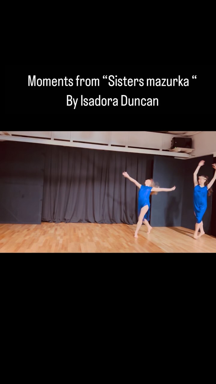 Nicknamed “Sisters mazurka” after my mother Adrienne Ramm performed this duet with her sister across stages in NYC…they called it Sisters and the name stuck!
A playful vignette of two young women dancing, gossiping, parting and coming together …
Choreographed in the early 1900s by Isadora Duncan
From our April 26,2025 performance at the West Coast Arts Foundation in San Rafael, CA
Dancers: Courtney Ramm and Lena Alvino
@courtney_ramm courtney_ramm @lenaalvino
Music: Chopin