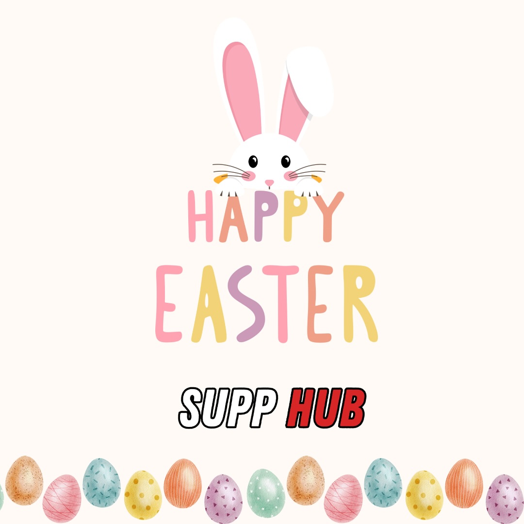 Happy Easter from Supp Hub!🐰