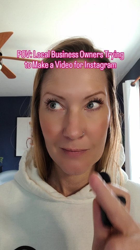Does it take you an hour to make a 20-second video about a topic you know for your business?!?
If this is you every time you try to make organic content, then you may need a different solution to attract clients 💡
Facebook & Instagram ads can build your local business awareness and attract new clients to make sales without the regular video creation stress! 🤗
Your growth on organic social media is slow 🐌 And if the act of creating content is painful for you, then that growth is likely going to be ever slower 🐌🐌
Facebook & Instagram ads can be a lighting⚡️ fast solution for your business to be seen.
I know the struggle!
It's why I 🩷 ads!
#facebookadsmanagement #growyourbusiness #beseen #attractslclients #lesscontentmoreads