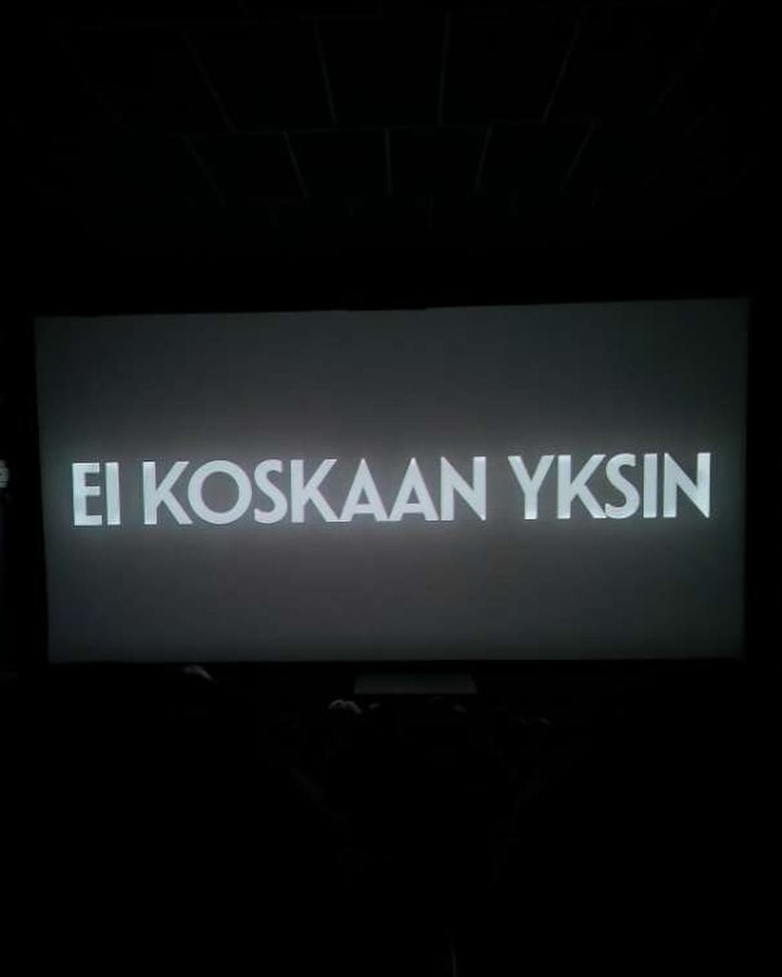 Tänään olimme Säkylän Seudun lukion kanssa katsomassa Klaus Härön Ei koskaan yksin elokuvaa Pääsiäisloman alun kunniaksi.🐣🎥 Elokuva kertoi toisen maailmansodan aikaisista Suomen juutalaisista. Elokuva oli koskettava. #säkylänseudunlukio