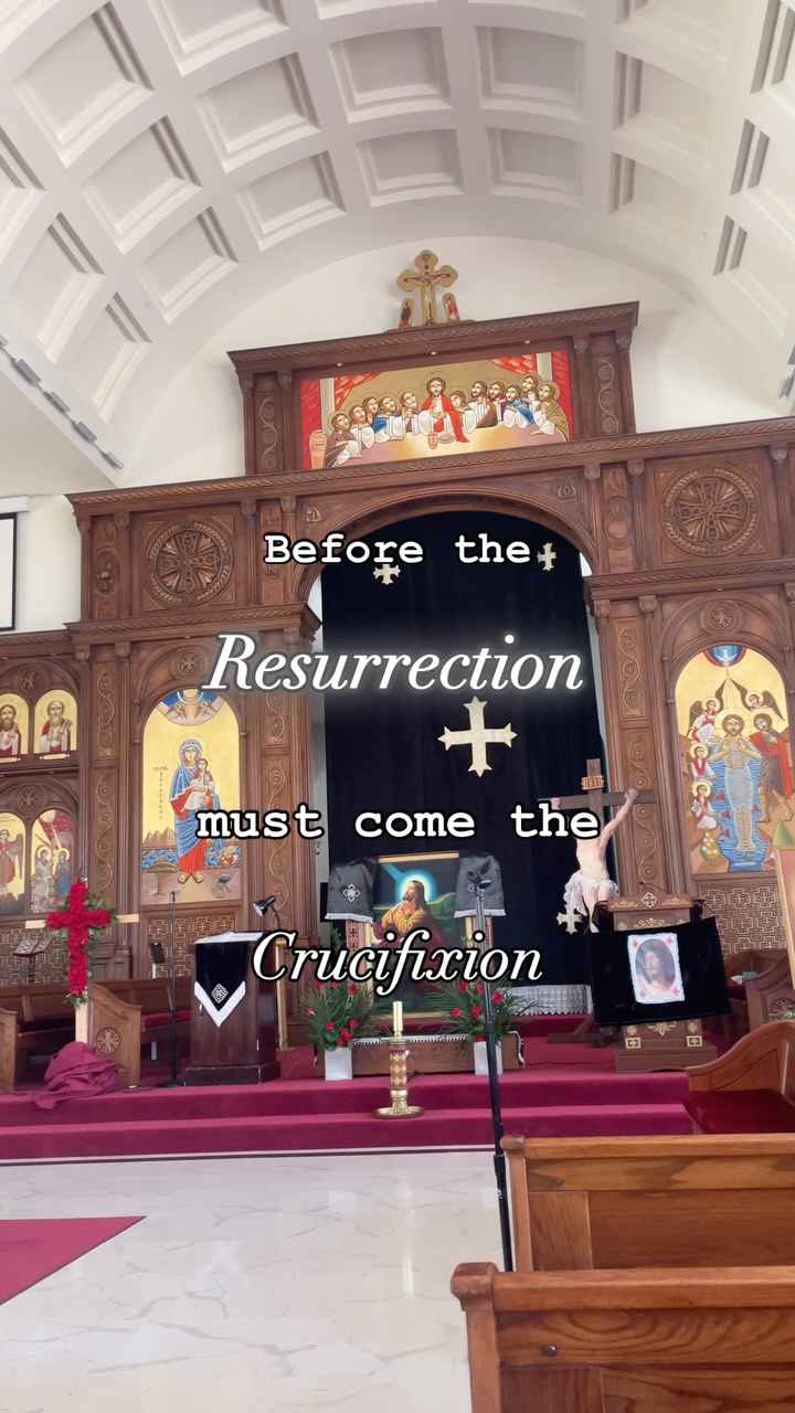 Before the resurrection, before the glory, and before the redemption, there was suffering, pain, and agony. Christ had to endure the torment and shame of the cross in order to redeem us.Ā
May we learn to walk through the suffering with our Lord, and never give up the hope we cling to. Whether the deliverances comes to us in this life or the next, let us remain faithful always.Ā
āLet this mind be in you which was also in Christ Jesus, who, being in the form of God, did not consider it robbery to be equal with God, but made Himself of no reputation, taking the form of a bondservant, and coming in the likeness of men. And being found in appearance as a man, He humbled Himself and became obedient to the point of death, even the death of the cross.ā (Phil. 2:5-8)
Wishing you all a blessed Holy Week!
#coptic #copticholyweek #copticorthodox #copticorthodoxchurch #orthodoxholyweek