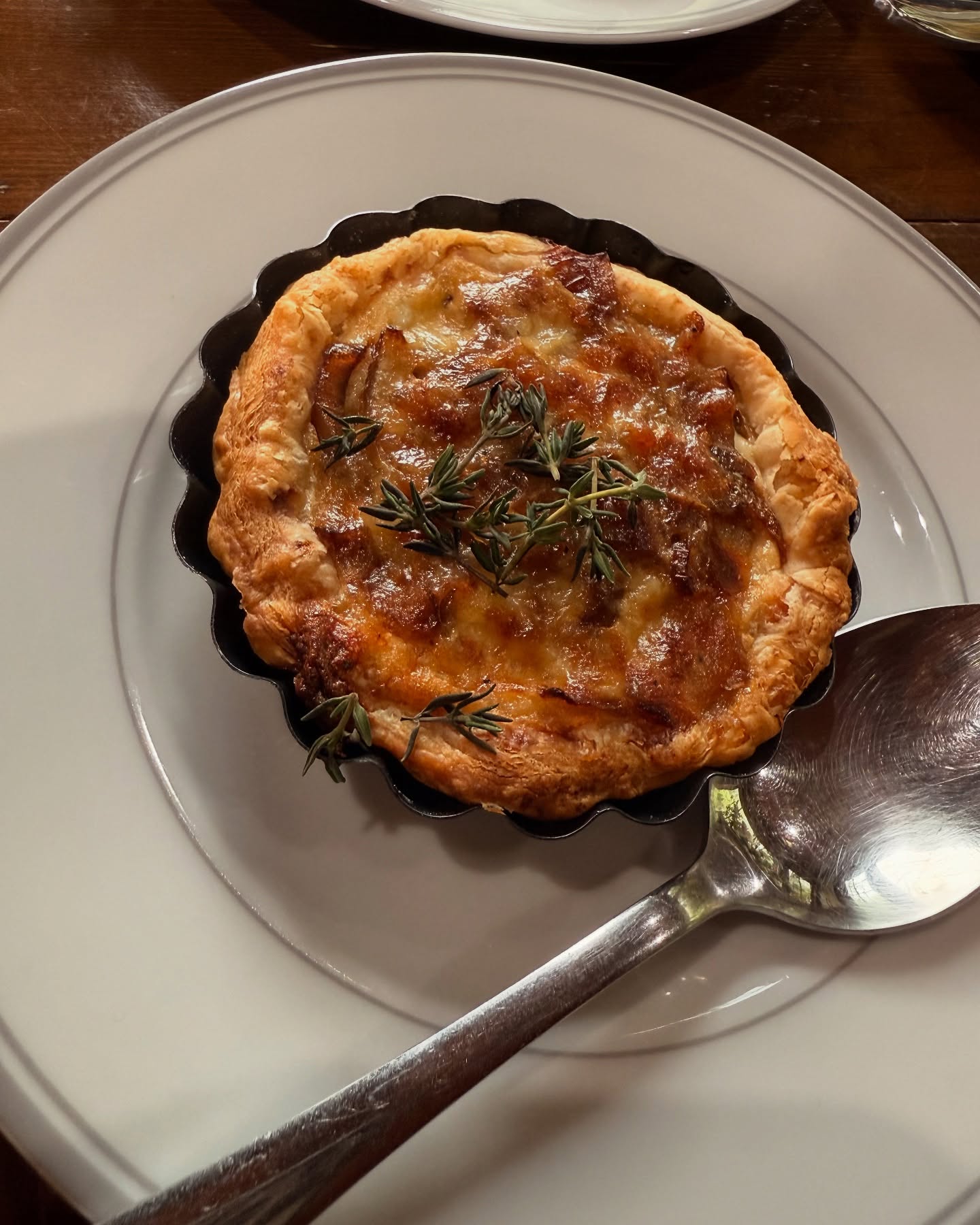 Caramelized Onion & Gruyère Tartlets for a micro wedding this past Saturday. Thank you, Jessica, for letting Sweet & Salty Catering celebrate with you and your family. Professional photos to come!