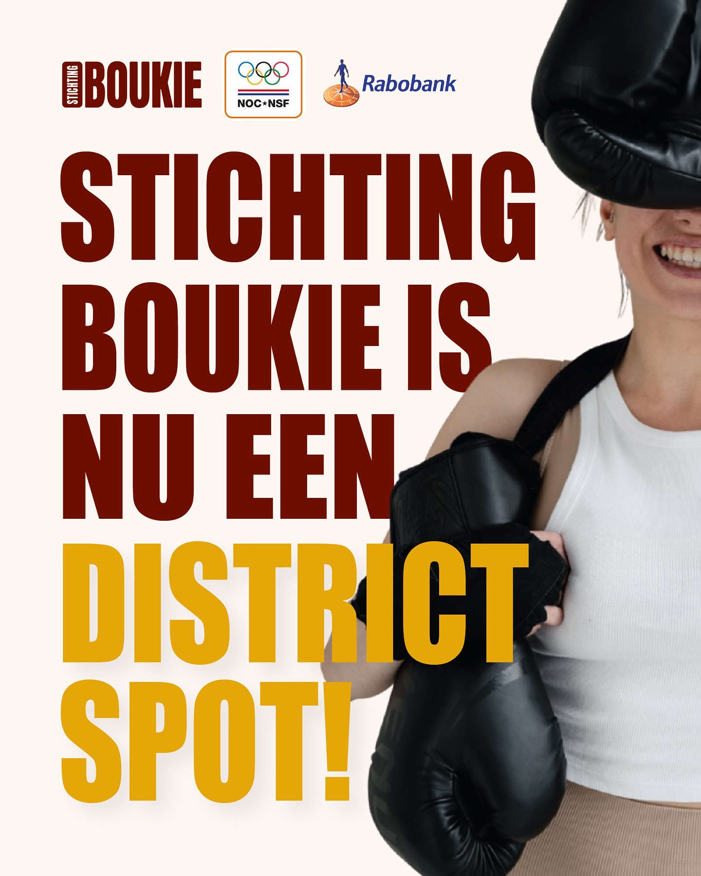Stichting Boukie is nu officieel een Districtspot, in samenwerking met @nocnsf en @rabobank!
Dat betekent: gratis sporten, nieuwe mensen leren kennen en samen sterker worden — fysiek én mentaal.
We bieden drie sportieve initiatieven aan:
🥊 Unlimited Power (voor meiden 12-17 & vrouwen 18+)
💪 SBA Calisthenics (voor jongeren 13-18)
⚡️ SB Talents (voor jongeren 13-18)
Iedereen is welkom. Ervaring is niet nodig. Alleen een beetje motivatie!
Aanmelden of meer info? Check de link in bio!
#stichtingboukie #gorinchem #sporten #nocnsf #rabobank #cardiokickboksen #calisthenics #districtspot