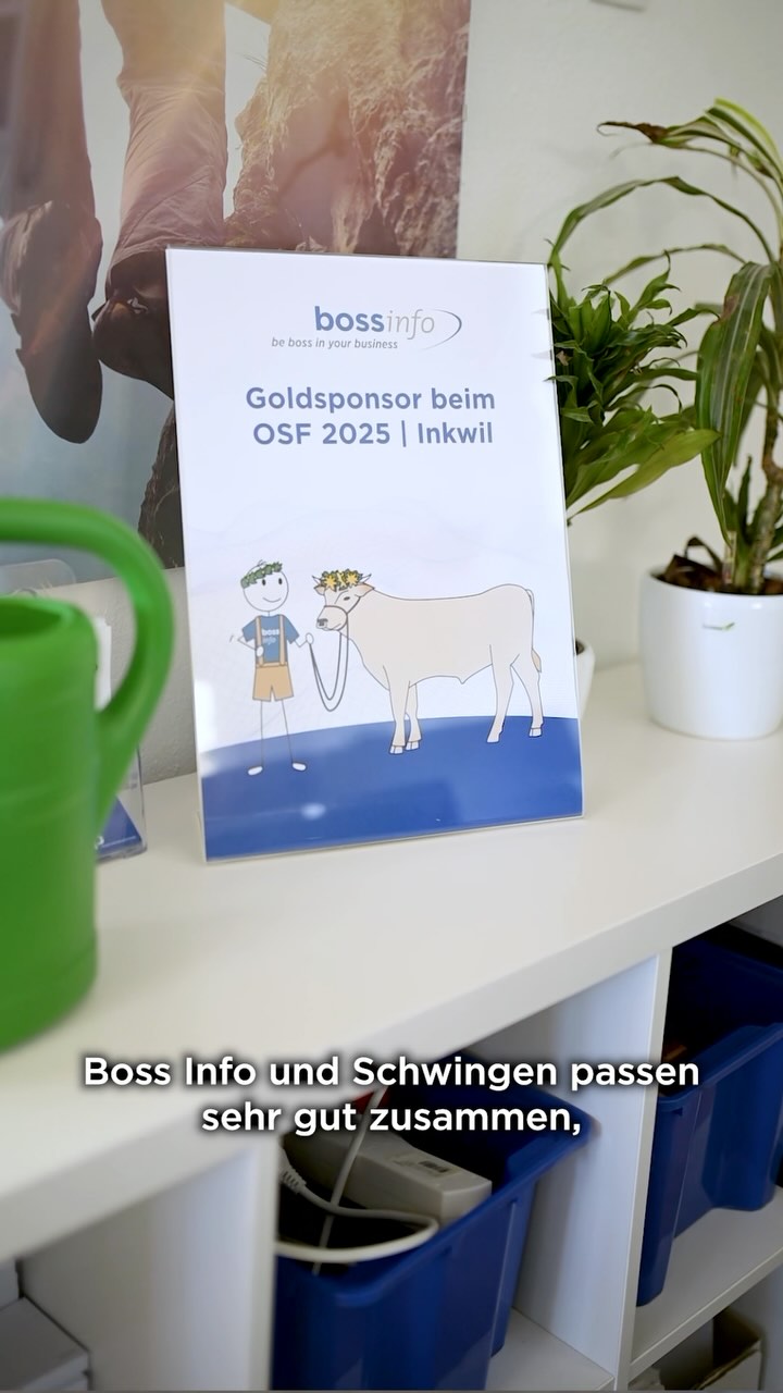 Ein riesiges Merci an unseren Goldsponsor und Patronatsponsor @bebossinyourbusiness!
Mit viel Herzblut, Stolz und Engagement präsentiert sich Boss Info in ihrem neuen Video – und zeigt damit nicht nur ihre starke Verbundenheit zum Oberaargauischen Schwingfest 2025, sondern auch ihr grosses Herz für den Nachwuchs.
Als Patronatsponsor des Nachwuchsschwingertags setzen sie ein klares Zeichen: Tradition und Fortschritt gehören zusammen. Wir vom OK OSF 2025 sind stolz, mit so starken Partnern zusammenzuarbeiten – und sagen von Herzen: DANKE bossinfo.ch!
#osf2025 #schwingen #bossinfo #nachwuchsförderung #traditiontrifftzukunft #goldsponsor #herzblutschwingen #oberaargau #patronatssponsor #miteinanderstark #chunnschou