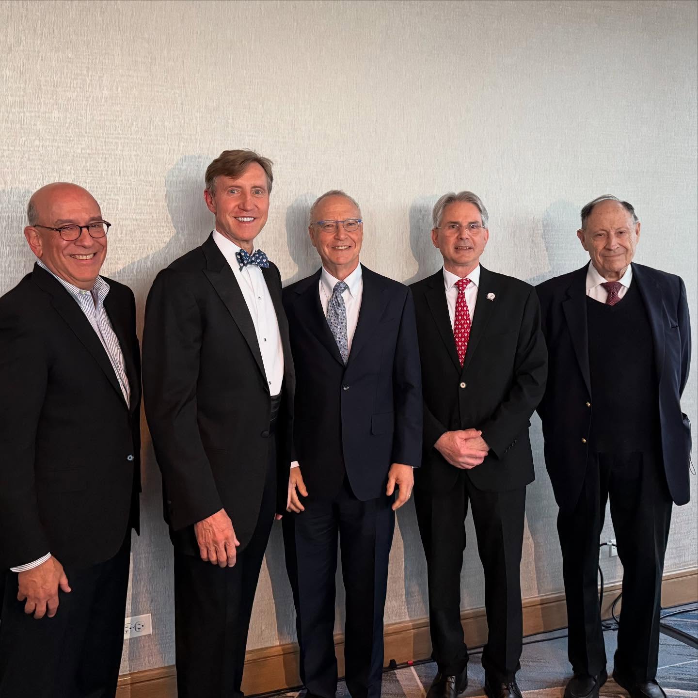 Celebrating Mitch Lazar winning the Kober medal from AAP! Lifetime achievement award for an outstanding physician scientist. Look at the company!