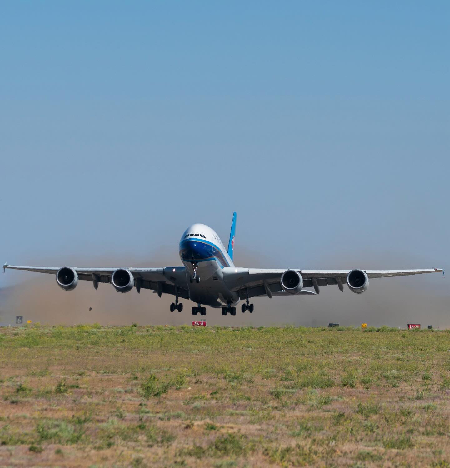 One year ago today, our very first A380 made its landmark journey across the Atlantic, landing in Prestwick after departing from Mojave. At the time, it was a monumental moment, a proud achievement that marked the beginning of the 9H-GLOBL journey in the skies.
That flight symbolised so much more than just distance travelled. It was the result of months of planning, preparation, and belief in an idea that many said couldn’t be done. Seeing the aircraft touch down in Prestwick was a defining moment for our team.
Fast forward twelve months, and what a journey it’s been. From that single flight to a growing operation, new partnerships, ongoing training, and thousands of hours of hard work behind the scenes, we’ve come a long way.
Today we celebrate not just a flight, but the people and progress that have brought us to where we are now.
#bestwaytofly #a380