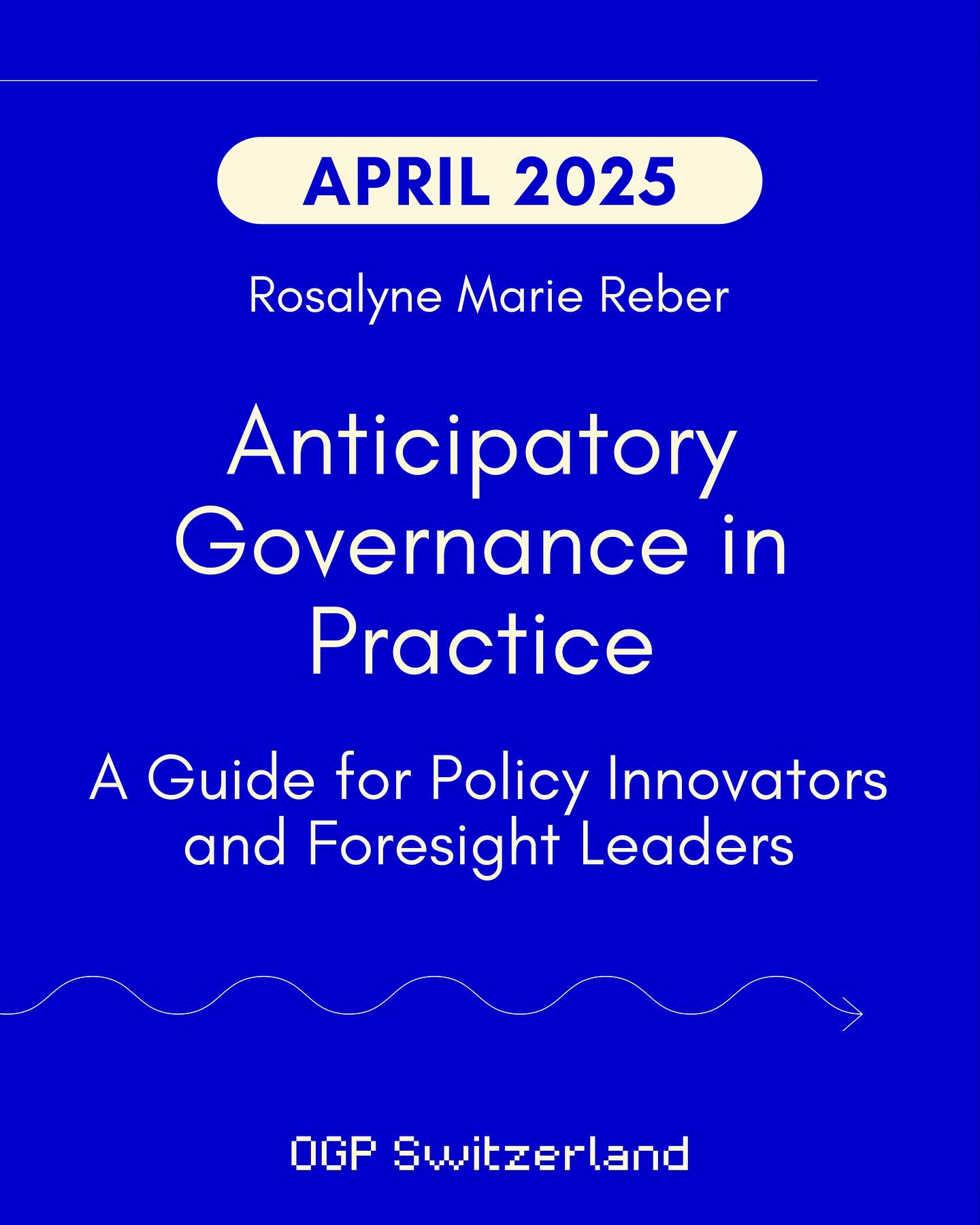 Foresight is not science fiction. It’s strategic responsibility. Disruptive technologies like AI, quantum computing, and biotech are reshaping our world—faster than many institutions can respond.
🌍 That’s why we need Anticipatory Governance—a future-oriented, participatory approach to policymaking that helps us navigate uncertainty with ethics, agility, and democratic resilience.
🧭 I’ve put together a new practical guide for policy innovators, foresight leaders, and public sector changemakers OGP Switzerland—especially those in or working with neutral states and global institutions.
🔎 What’s inside:
✅ What anticipatory governance really means
✅ 5 foresight tools you can start using tomorrow
✅ Illustrative Swiss case concepts for future-oriented policymaking
✅ Global foresight resources
✅ Concrete steps for building foresight capacity and embedding it in real-world decision-making
🇨🇭 Neutral states like Switzerland are uniquely positioned to lead as ethical testbeds, global conveners, and and innovation hubs for anticipatory governance.
📌 Ready to go from ideas to implementation?
📩 Let’s connect, collaborate, and co-create more resilient futures. Our OGP Switzerland guide is your starting point ➡️ Swipe up & let me know what resonates.
#AnticipatoryGovernance #StrategicForesight #PublicInnovation #FuturePolicy #TechEthics #DemocraticResilience #PolicyDesign #NeutralityInAction #FuturesThinking #OGPSwitzerland