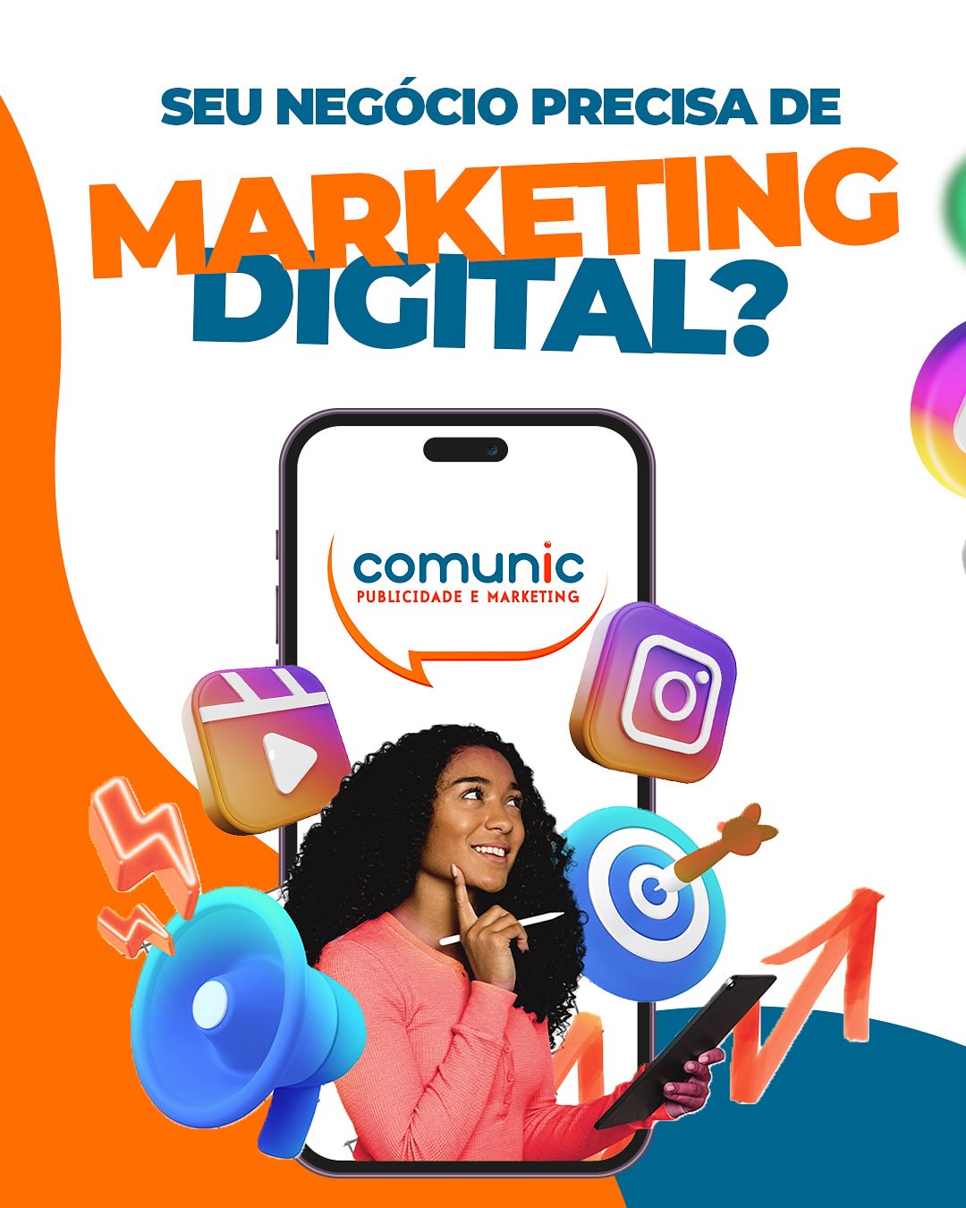 Você ainda tem dúvidas se seu negócio precisa de marketing digital?
Se a sua resposta for “quero vender mais” ou “quero ser mais conhecido”, então a gente precisa conversar!
Na nossa agência, gerenciamos suas redes sociais com estratégia e criatividade, criamos anúncios patrocinados que realmente convertem e atendemos todos os segmentos, em Brasília e Palmas.
Vamos juntos transformar seu marketing?
Chama no direct ou clique no link da bio!