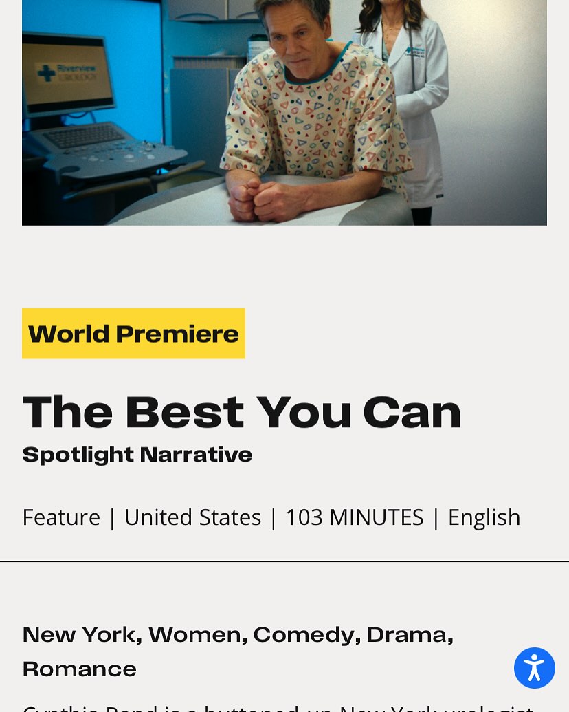 My film is having it’s World Premier at the Tribeca Film Festival. It was a joy to work on such a funny romantic comedy that’s loaded with power and love and meaning. It’s truly “ Art that Transforms Humanity”.
https://www.tribecafilm.com/films/best-you-can-2025
#anactorslife #Purpose
#artthattransformshumanity
#grateful
#philosphy
#positivevibesonly
#wordsofwisdom
#creativeprocess
#artisticinspiration