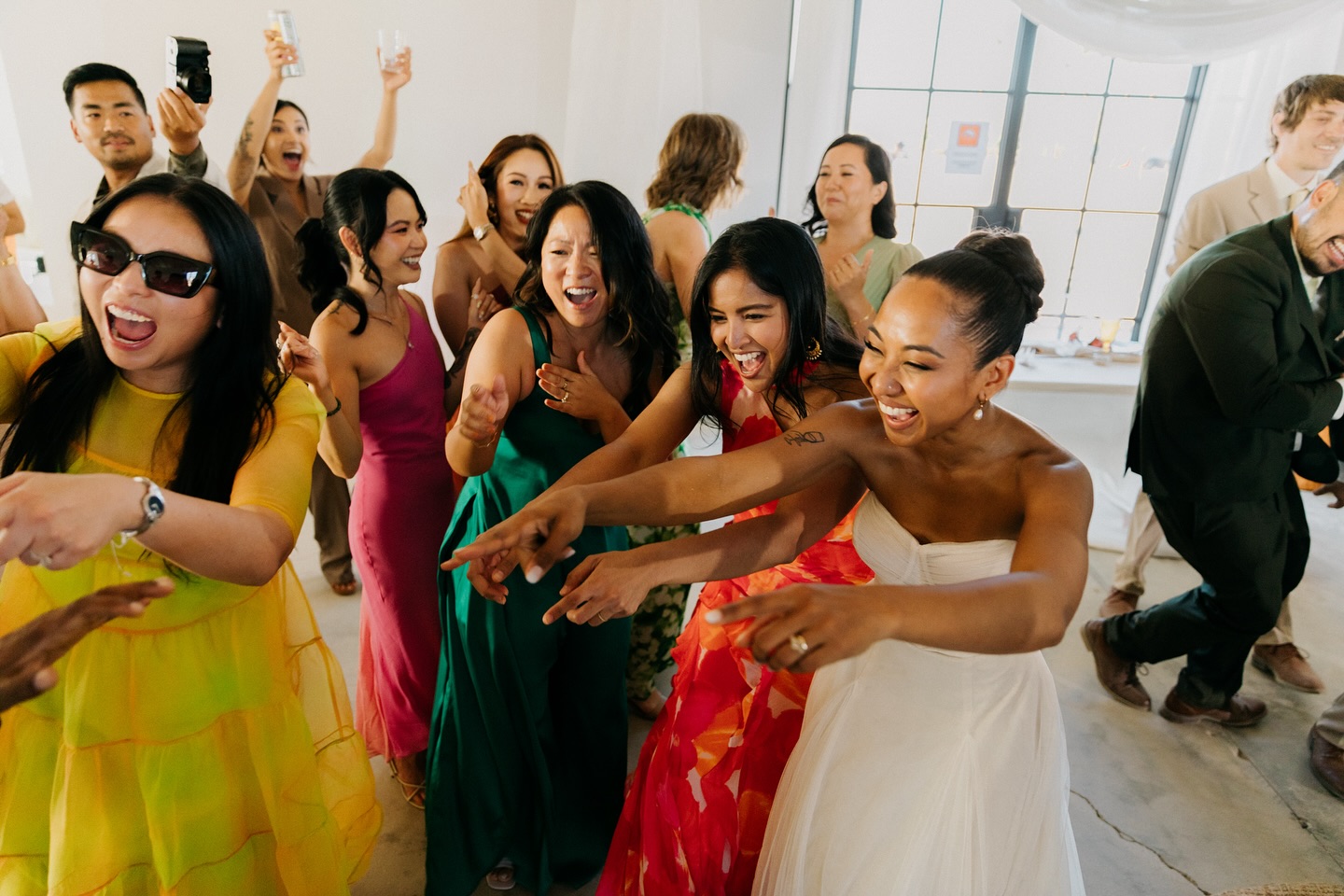 The bridal party: because no one does a wedding day quite like your besties! 🪩🕺✨
#BridalParty #WeddingSquad #BridalSquadGoals #WeddingFun #bridalmoments