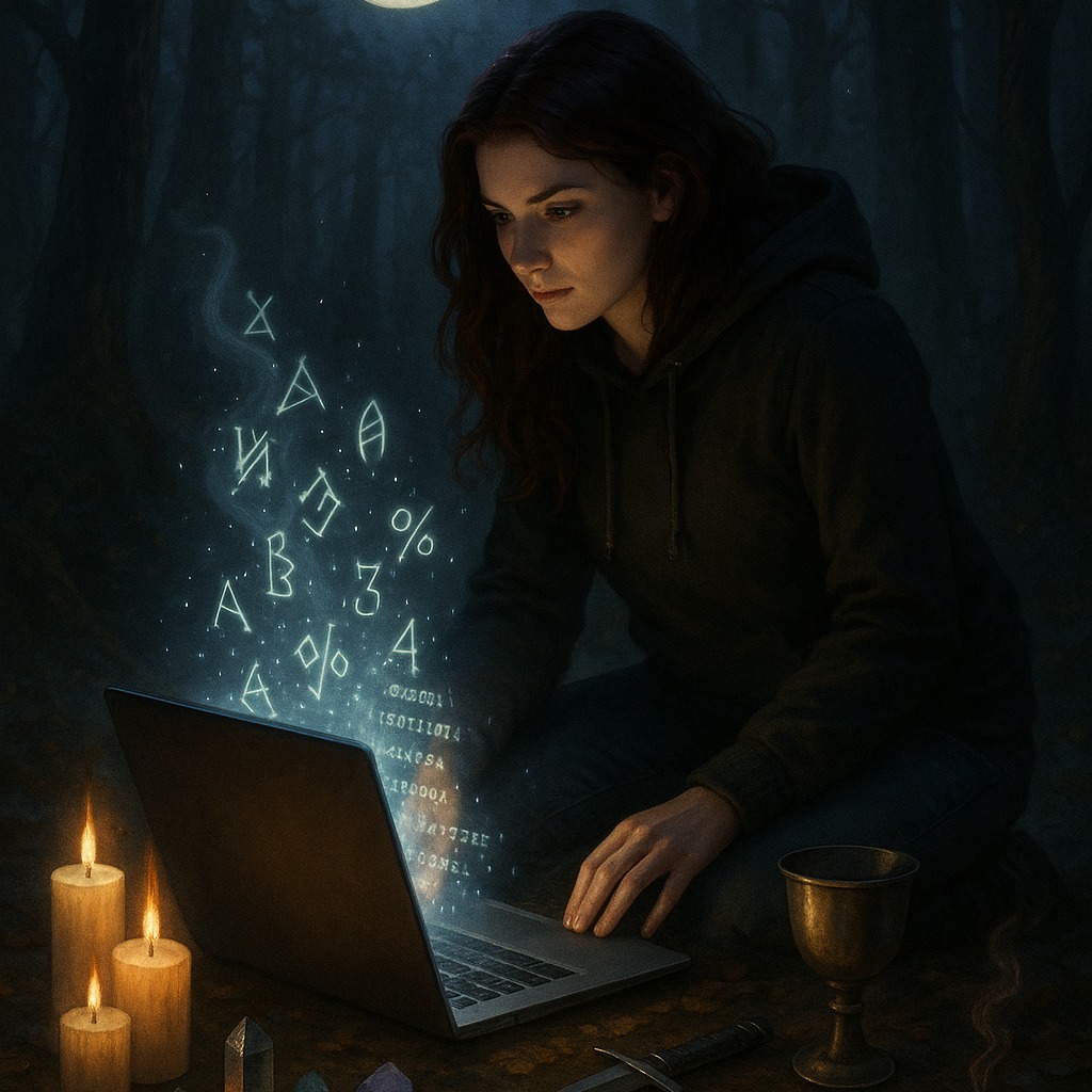 ✨ Something wicked (cool) this way comes... ✨
The forest has been quiet, but not still. I’ve been conjuring in the background—building something just for the solitary witches, the misfits, the magic-makers who do things their own way.
🔮 New spells, new stories, and a whole new chapter of @witchichick is on the horizon.
Stay tuned, starlings. The signal is about to go live. 🌕💻💫
#WitchcraftForOne #SolitaryWitch #DigitalMagic #ModernMystic #WitchiChickReturns #TechnoWitch #WitchyAF #NoPointyHatRequired #EmbracingTheSolitude