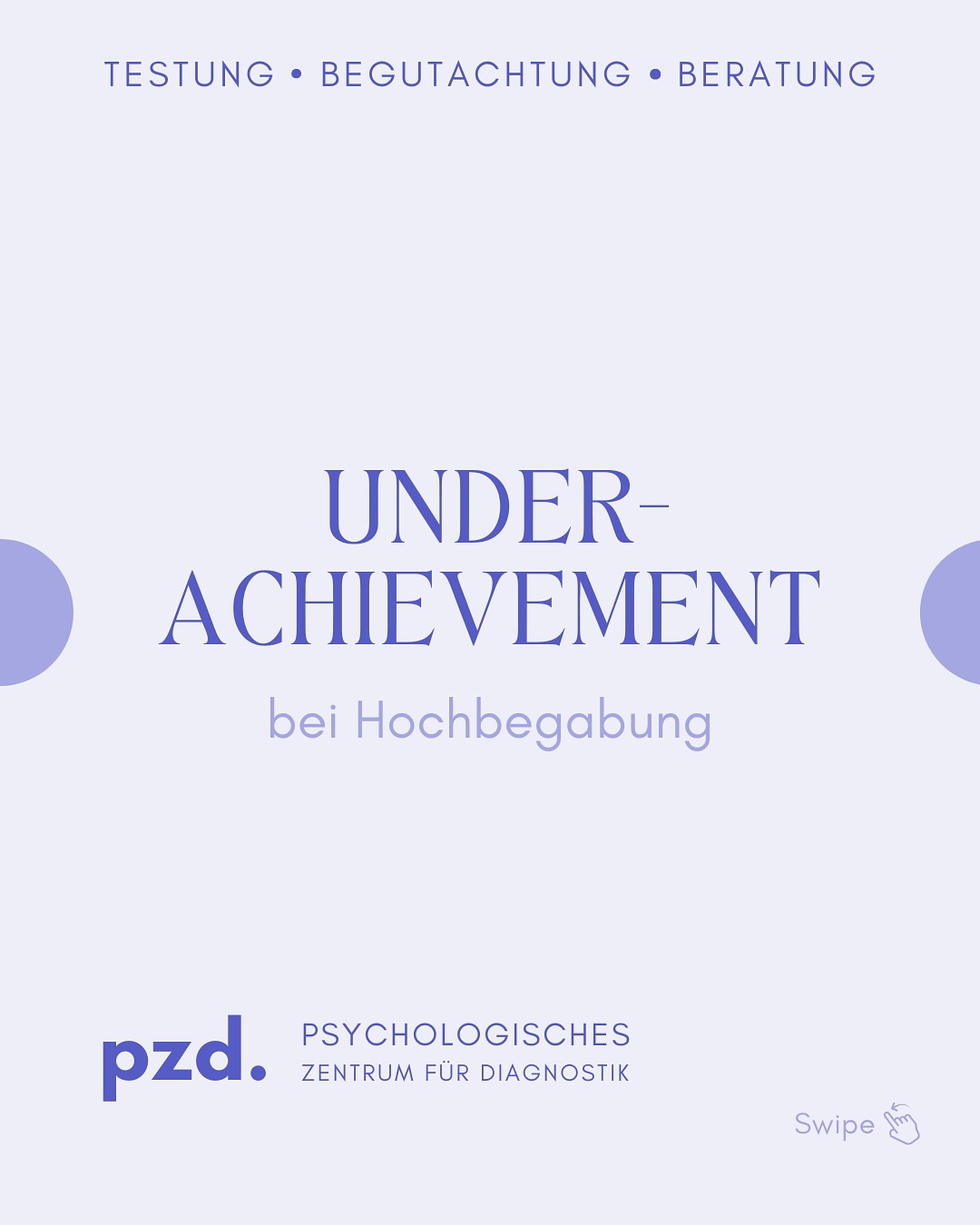 Hast DU dich auch schonmal gefragt, warum du bisher unter deinen Möglichkeiten geblieben bist?
#motivation #underachievement #hochbegabung #hochbegabungfördern #psychologischediagnostik #adhstest #intelligenztest