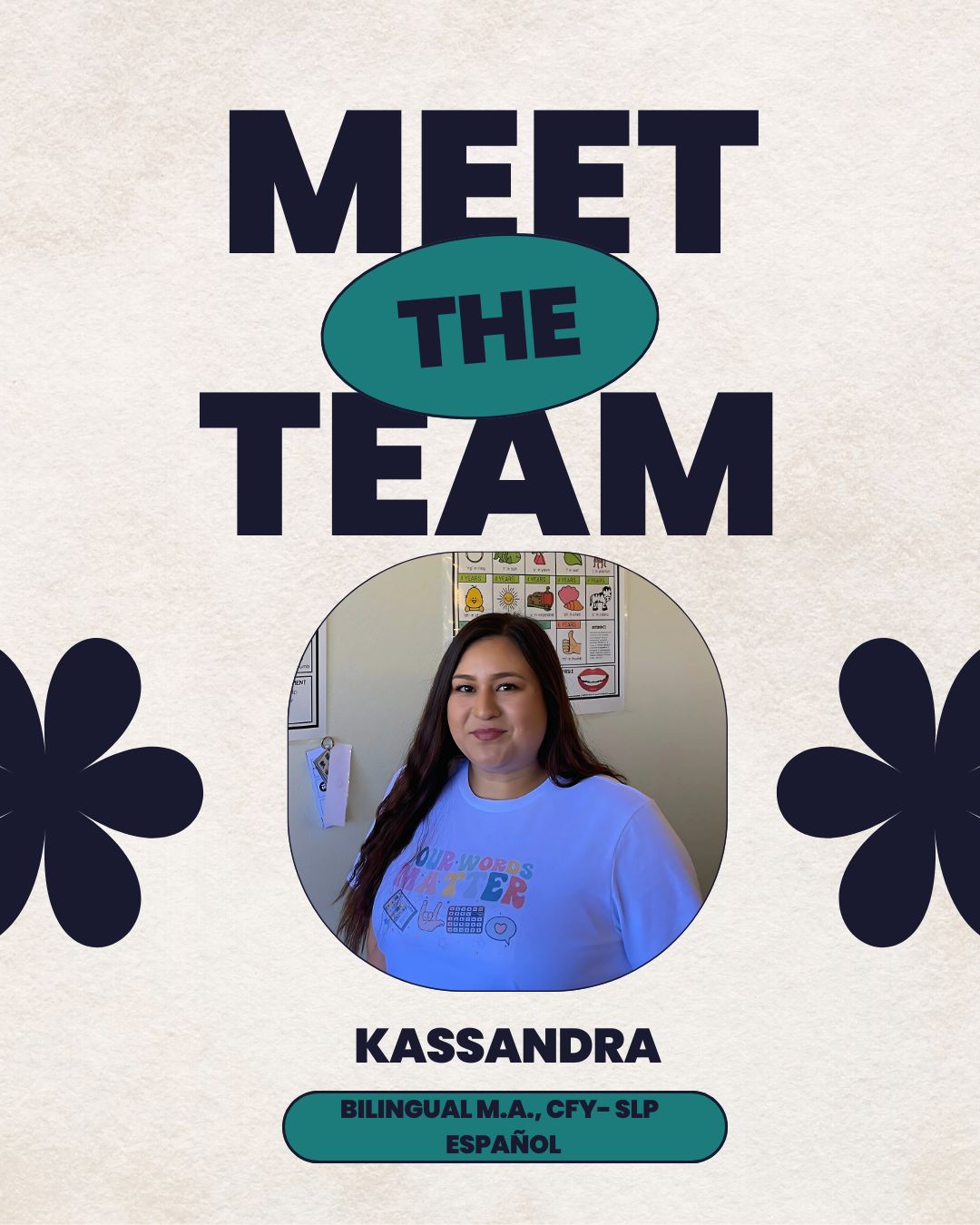 🌟 Please join us in giving a warm welcome to Kassandra, the newest member of the Simpson Speech and Language team! 🌟
Kassandra brings a passion for child-led therapy, using modeling without expectations to build trust and connection. One reason she chose to work in private practice is the ability to offer truly personalized, one-on-one support—with a strong focus on parent collaboration and education to help carry over skills at home. We’re so excited to have her on board!