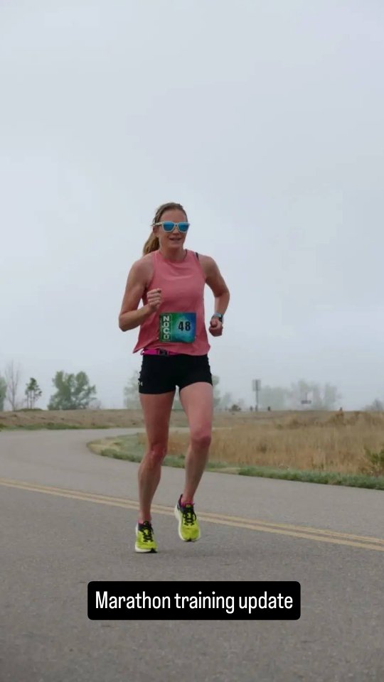 I've been putting in the work, and when I'm grinding, I often forget to share too much. It's mostly that I love the process of training and don't feel the need to share for external validation or motivation. Perhaps I should share more, but that's kind of uncomfortable for me. Anyway, here I am 4 weeks into a tough marathon training block with one week of hard training remaining before I start to taper off.
Last Sunday, I did a half marathon as part of my long run (thanks @breakaway_athletic_events). The goal was to run most of it at marathon pace. It went okay, but not perfect. I also did a double threshold workout on Tuesday and only allowed 3 days of what I call a "mini taper" before the race. This is all after 3 consecutive 75-mile weeks, which, for me, is a lot.
Marathon training is this constant balance between training and recovery. If you want to run well, you need to feel some fatigue and push through, but too much is bad. It's hard to get perfect. What most people don't see (unless they follow me on strava) are all the runs I do at 9-10 min pace. This is a lesson I've learned. Make the quality sessions count and take the easy days as slow as I need (often sticking to my zone-2 pace). This, along with strength training, helps my 40 something year old self maintain 75-mile weeks without over-training or exacerbating my autoimmune condition. I wish I had done this 13 years ago when training for CIM. It would have saved me a lot of pain, and maybe I wouldn't have ended up triggering my Hashimoto's thyroiditis (that's a story for another day).
#marathontraining #mastersrunner #hashimotos #vermontcitymarathon #runnermom #runningafter40 #runningdietitian #autoimmunethyroid #motherrunner #vermontcitymarathon2025 #runningwithhashimotos