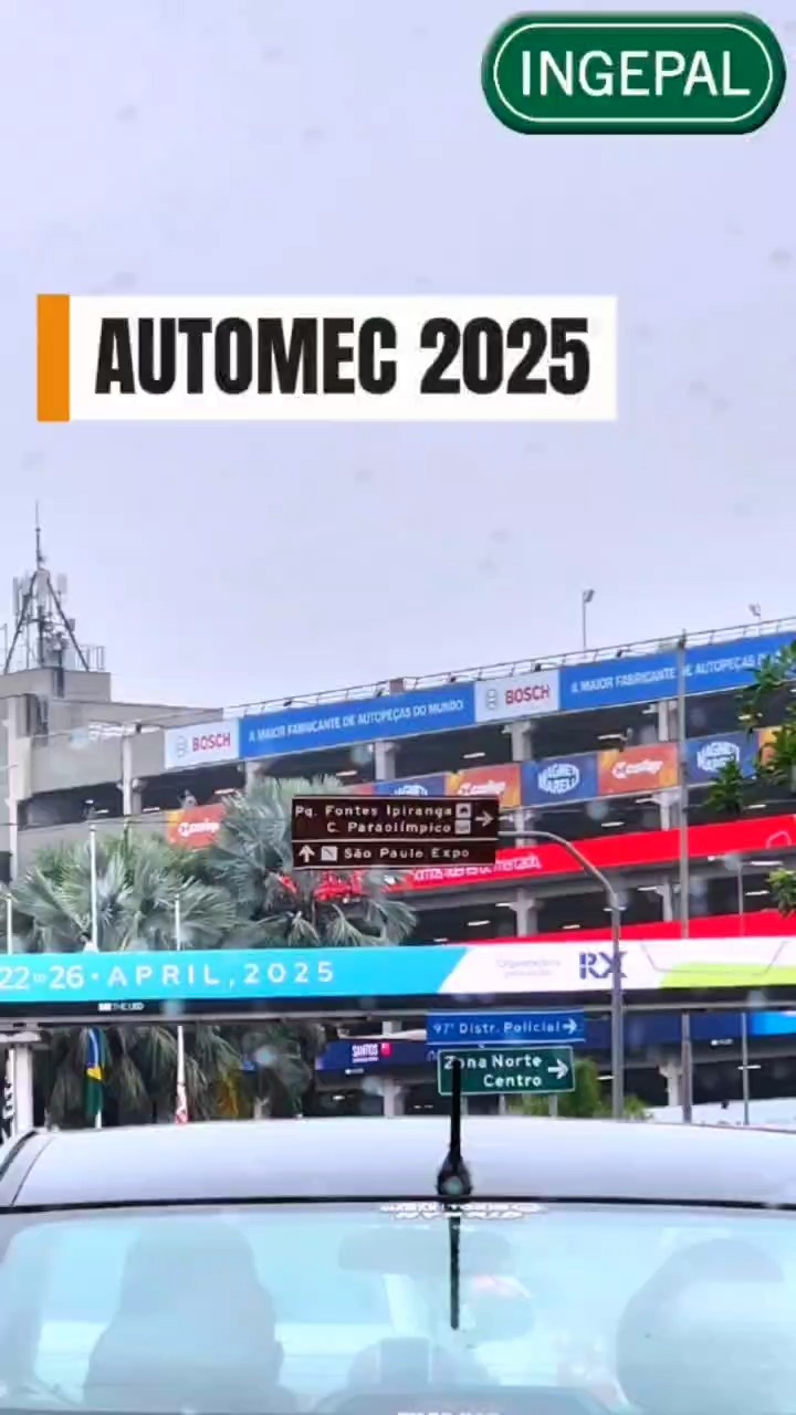 🚗🔧 A INGEPAL marcou presença na AUTOMEC 2025!
Nosso time, representado por André Jeronimo (Comercial) e Carlos Eduardo (Qualidade), visitou a maior feira de autopeças da América Latina para acompanhar as tendências e inovações do setor e prestigiar nossos clientes.
Seguimos sempre em busca de conhecimento e qualidade para oferecer o melhor aos nossos clientes!
#Ingepal #Automec2025 #Autopeças #Inovação #Qualidade #FeiraAutomotiva