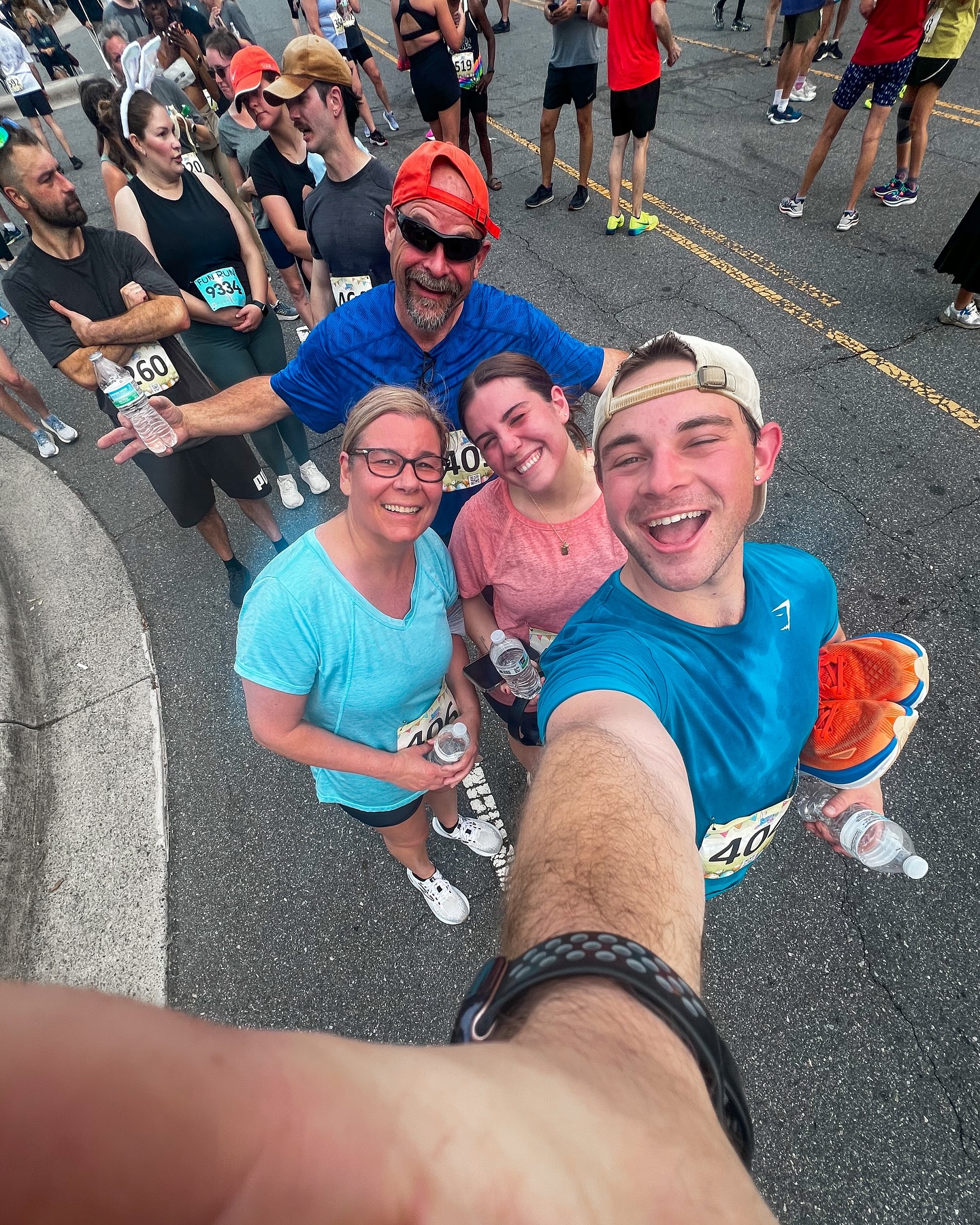 we may not be a turkey trot family, but we will show up for a bunny run š®āšØ