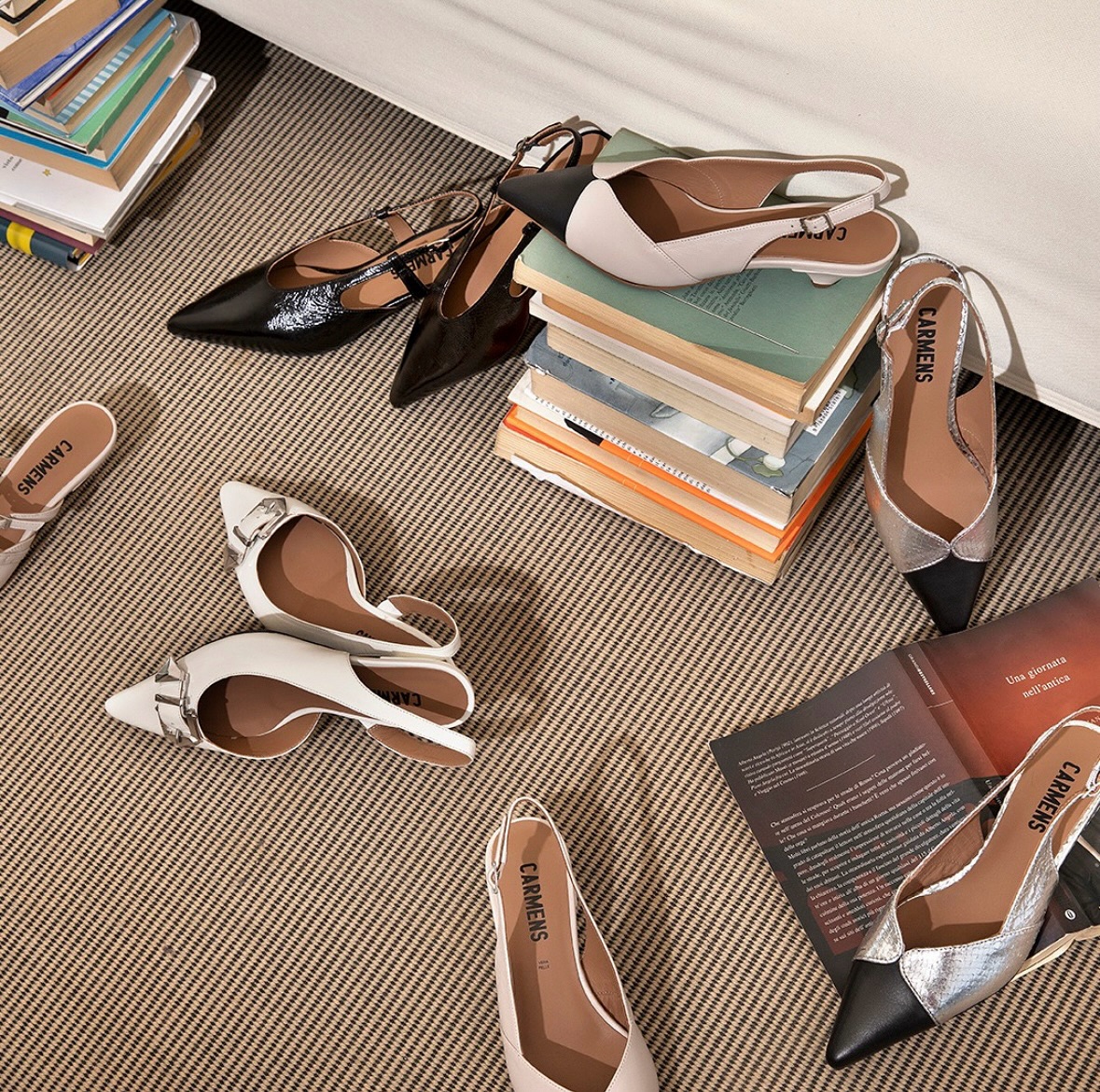 A little shoe choas never hurt @carmensofficial #springstyle #shoeaddict #springfashıon