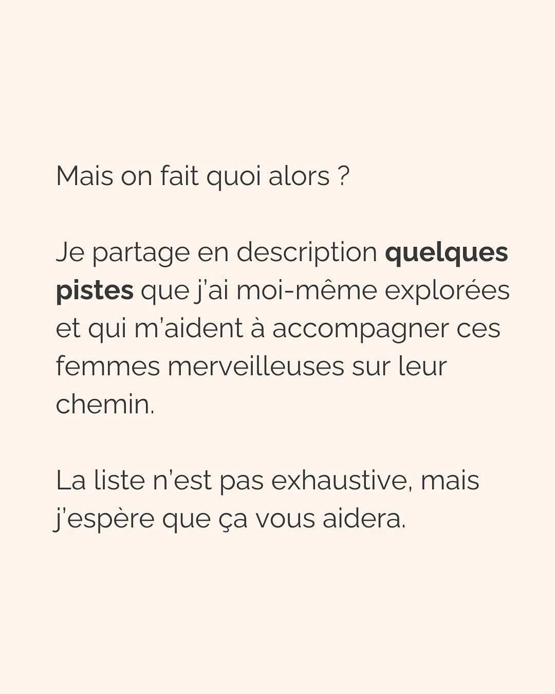 Dans une relation amoureuse, multiplier les critères physiques précis émane d’un besoin crucial de te sentir en sécurité.
Notre cerveau ne fait pas la différence entre ce qui est vrai et ce qui est imaginé. Si tu lui dis qu’en cochant ces cases, cet homme te permettra d’être en sécurité, tu te sentiras effectivement en sécurité avec lui. Pendant un temps…
Donc pour ton cerveau, critères physiques respectés = sécurité, jusqu’à ce que la relation dégénère (non respect de tes besoins par ci, incohérence par là, manque de communication etc.), que tu culpabilises et que tu n’arrives plus à t’en dépatouiller.
Ce besoin de sécurité que tu as, il est aussi légitime qu’il peut te faire faire n’importe quoi. Donc l’idée c’est d’aller l’écouter, mais VRAIMENT l’écouter.
Et pour vraiment écouter ton besoin de sécurité, tu peux :
* Rassurer la part de toi qui culpabilise de revivre les mêmes situations encore et encore et d’osciller entre des relations qui te font du mal et des relations où tu t’ennuies
* Faire de la place à cette part de toi qui a besoin de contrôler autant les choses pour se sentir rassurer
* Laisser s’exprimer la part qui juge les 2 premières et qui bloque le processus de libération émotionnel
C’est ainsi que tu pourras réconcilier les 2 parties qui semblent s’opposer en toi :
celle qui veut vraiment le respect, l’amour, la douceur qu’elle mérite (partie consciente)
et celle qui court après les relations compliquées parce que c’est ce qu’elle connaît (partie inconsciente).
———————————————————————
Je suis Emilie, thérapeute & coach diplômée spécialisée dans la dépendance affective.
J’aide les femmes qui souffrent de schémas toxiques répétitifs à aimer sereinement et librement, sans plus jamais s’oublier.
Tu te reconnais dans ce post ? Faisons connaissance pour savoir comment je peux t’accompagner. Rdv dans le lien en bio ou sur emilie-leduc.com
#dependanceaffective #manipulation#relationtoxique#addiction#dependance#peurs#blessuredabandon#rupture#couple#hypersensibilité #emotions #abandon #perversnarcissique #depression #blessuredelame #selflove #amourdesoi #tinder#date#rencontre #angoisse#solitude #lovecoach #pn #devperso #amourdesoi