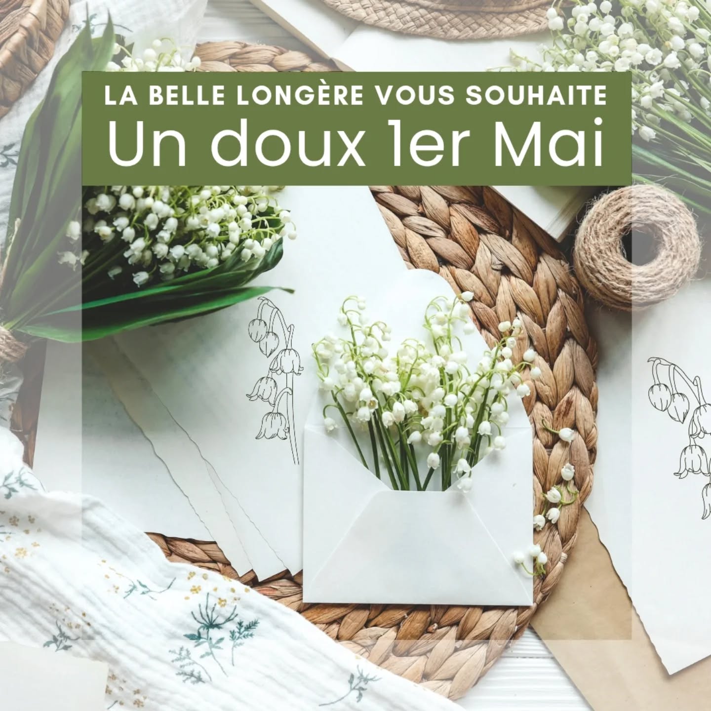 🌿1er mai à @labellelongere 🌿
Aujourd’hui, outre la fête du travail, on célèbre le printemps, la douceur de vivre et les petits bonheurs simples…
Que ce 1er mai vous apporte joie, chance et sérénité !🍀
Et bien sûr le soleil ! ☀️
Nous sommes ravis d'accueillir nos visiteurs pour ce week-end prolongé sous cette météo radieuse ! 🥂
Et vous, quel est votre programme ? 🗓
---
#LaBelleLongère #GîteDeCharme #1erMai #Muguet #CampagneChic #PrintempsEnChampagne #SlowLife #MaisonDeCampagne #GîteFamilial #BonheurSimple #NatureEtSérénité #EscapadeChampêtre #GîteFrance #tourismeenchampagne #champagnetourisme #routeduchampagne #locationsaisonniere