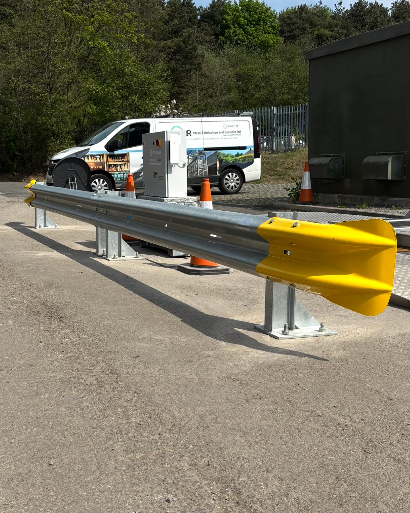 Blue skies + a bespoke barrier = a solid day on site!
We’ve been busy installing a custom-built road barrier for a happy client — designed and fabricated by our in-house experts.
Want one built just for your site?
Tap the link in bio or visit www.worr.co.uk for a free quote!
#MetalFabrication #BarrierInstall #CustomBuild #OnSiteWork #EngineeringInAction #MadeToLast #WORRLTD #FabricationExperts #ConstructionGoals #steelsolutions