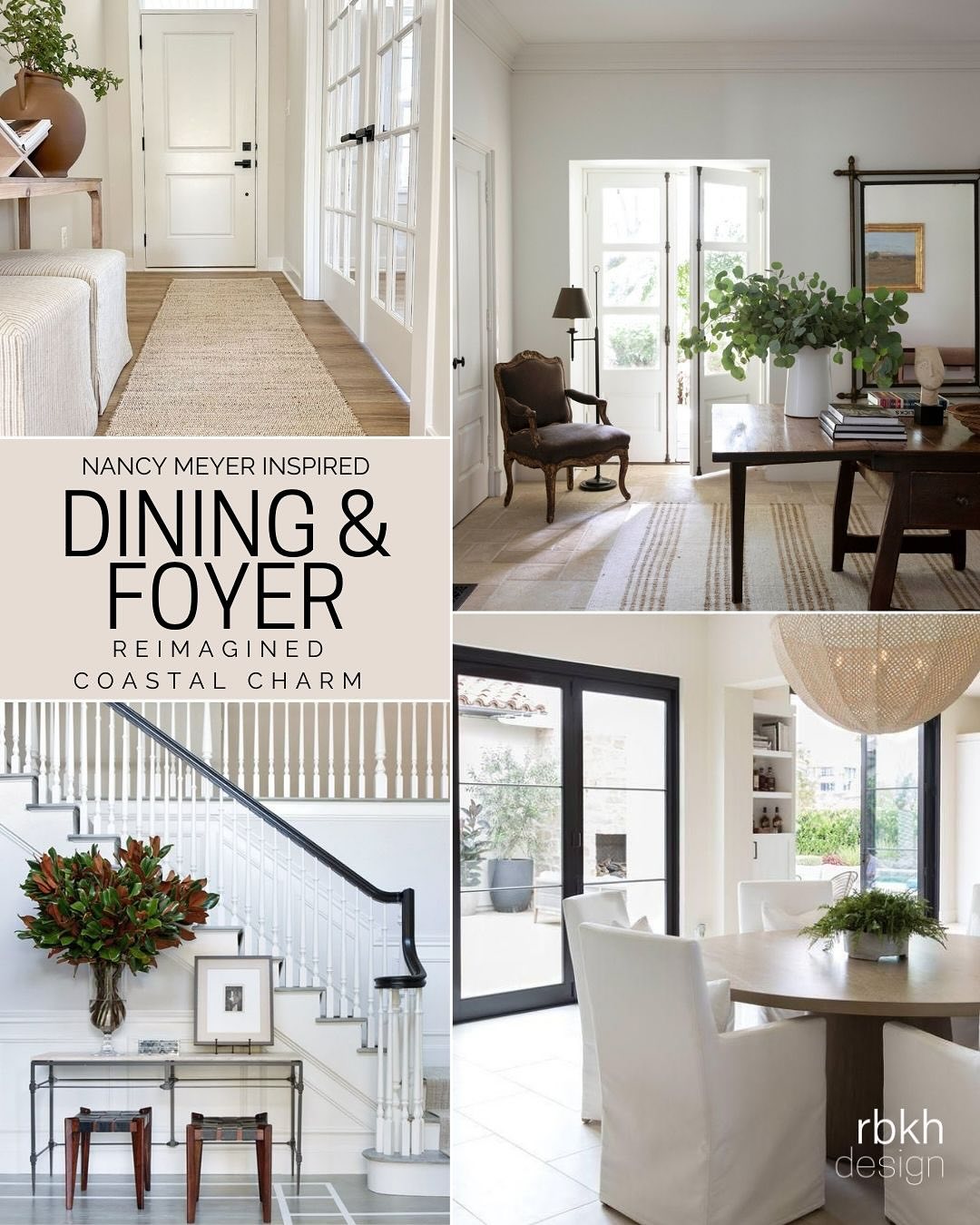 Bye modern farmhouse.. hello reimagined coastal charm.
#virtualinteriordesign #edesign #interiordesign #NancyMeyersHome #CozyLuxury #InteriorDesignInspo #LayeredLiving #coastaldesign #diningroomdesign #foyerdesign #traditionaldesign