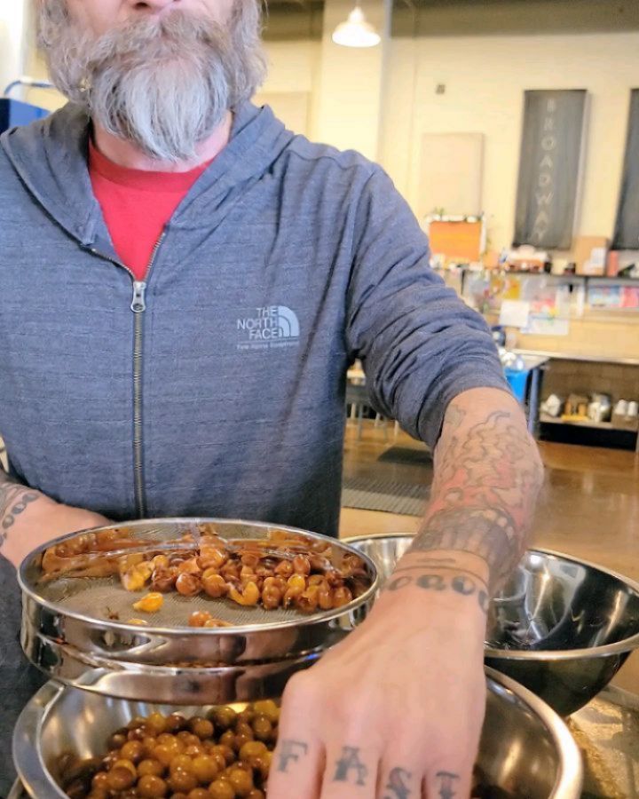 Finca BWAY wet milling today.
After an Anaerobic five day cold fermentation, the cherry is ready to be pulped.
At origin, this would be done in a large machine that separates the fruit from the seed inside.
I was surprised to find many cherry's with three seeds, some with only one, and the majority with two seeds inside.
Zero Peaberry, or as my friend Eduardo refers to them, the little snails.
If we stopped the milling at this stage we would have a pulped natural or Honey process.
My plan is to do a Kenya style washing that I observed in El Salvador. Five separate stages, agitation of the beans, draining the water and mucillage, and each step with fresh clean water.
Wit this being our first harvest, I feel that washed coffees should be the standard, and special processing and drying only come with experience.
As a first generation micro producer I have a lot to learn!