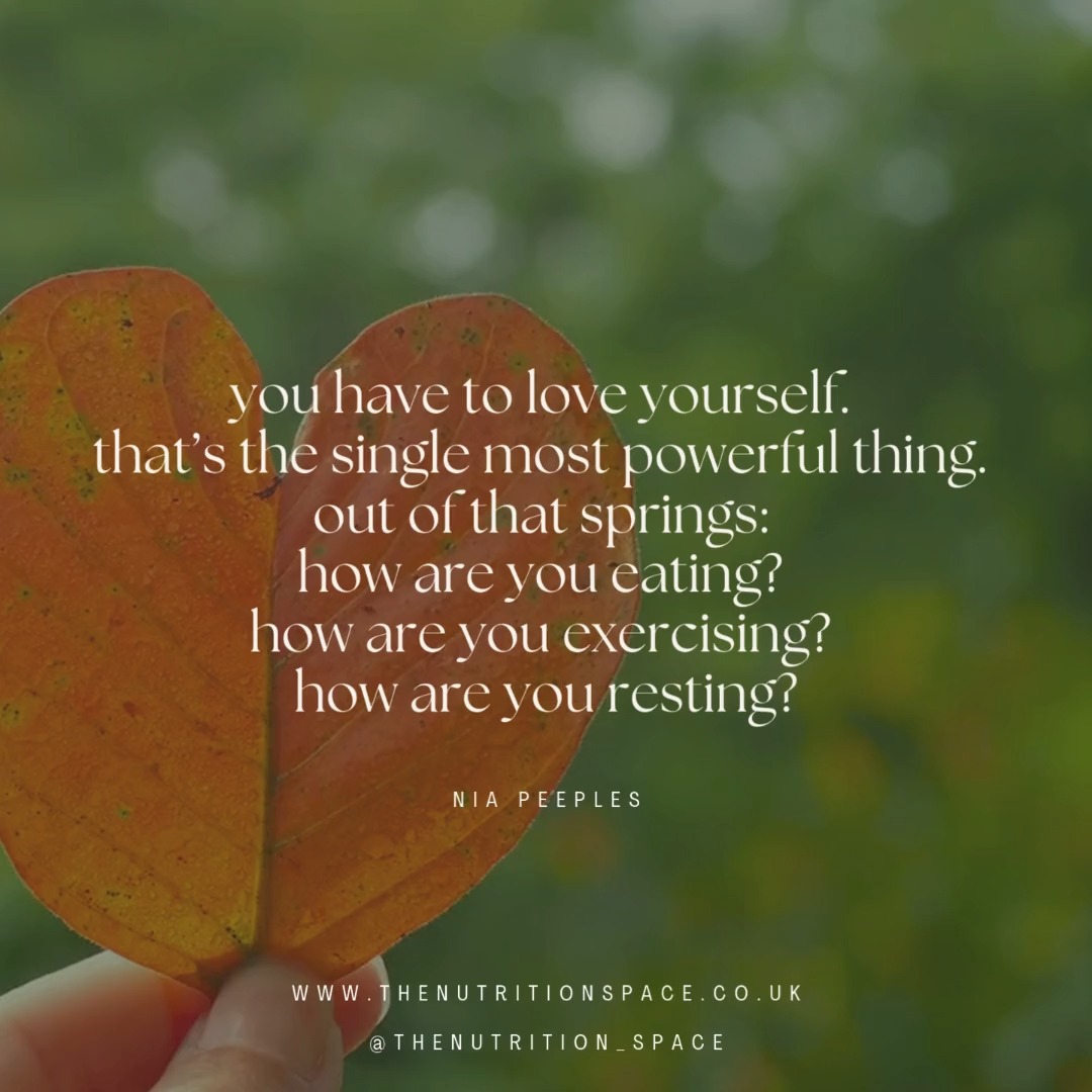 "You have to love yourself. Thatās the single most powerful thing."
From that foundation, everything else flows:
šæ How are you eating?
šæ How are you moving your body?
šæ How are you resting and recharging?
When you truly love yourself, you start treating your health, your energy, and your body like they matter - because they do.
For women especially, it's so easy to place ourselves last. To give from an empty cup. To normalise fatigue, hormonal imbalances, poor digestion, and low mood as "just life."
But backing yourself means putting your health first. Itās not selfish. Itās self-respect.
Because when you fuel yourself well, move with intention, and honour your need for rest, you show up differently - stronger, clearer, more alive.
⨠Loving yourself is where true healing begins. Your health deserves to be a priority, not an afterthought.
#selflove #womenshealth #healthylifestyle #hormonehealth #nutritionaltherapy #selfcare #wellnessjourney #holistichealth #loveyourself #healyourbody #womenswellness #functionalmedicine #healthcoaching #mindbodyhealth