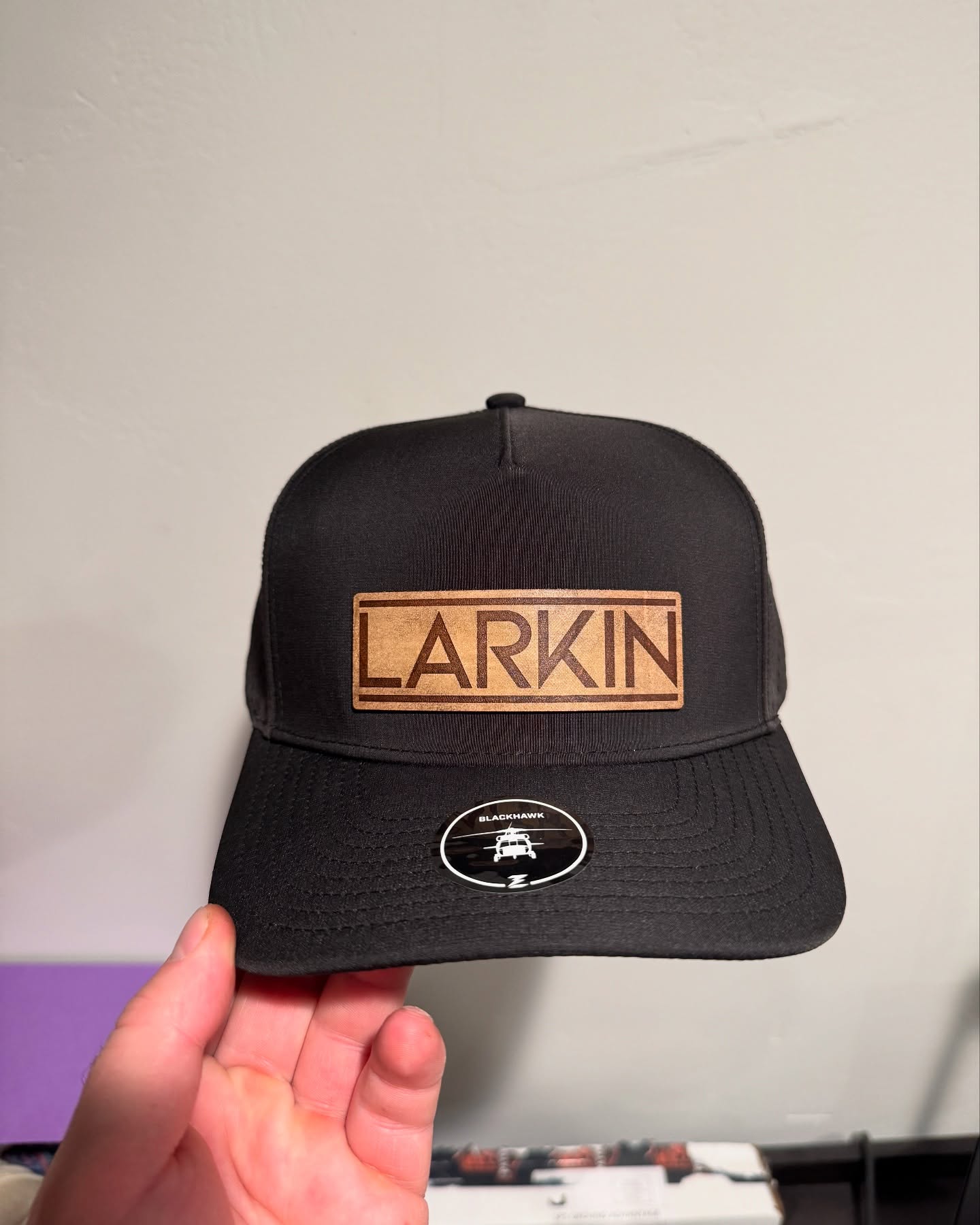 Another cool leather patch hat we made!
#personalizedhats #leatherworking #leatherpatchhats #customgiftideas