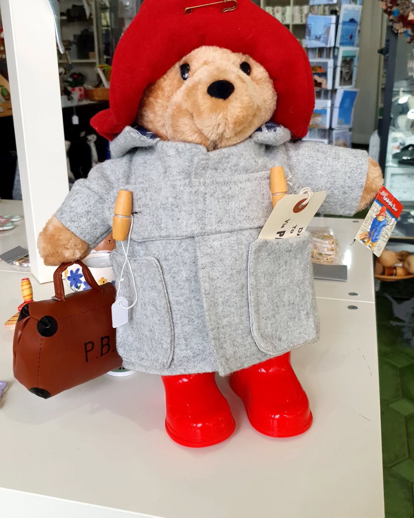 βA wise bear always keeps a marmalade sandwich in his hat in case of emergency.β Looking at the weather outside I think I need to steal that sandwich for my cuppa π
