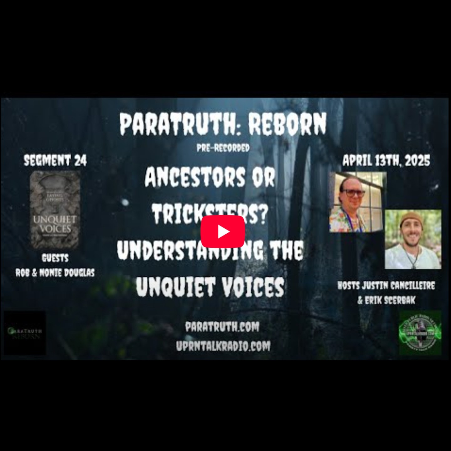 We were pleased to be interviewed by paranormal podcast hosts Erik and Justin @paratruthreborn. Check it out !
https://www.youtube.com/watch?v=OAOhQ3eUxxc
#paratruthreborn#paranormalinvestigation #hauntings #ghosts#necromancy #podcastsofinstagram #llewellynbooks