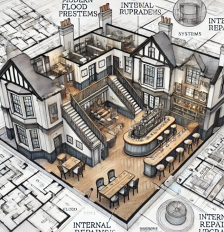 🚧 Transforming Spaces, Preventing Floods, and Upgrading Interiors! 🚧
At TMDP LLP we use our years of experience in the industry to assist our clients in flood prevention, internal repairs, upgrades, project management, and design services, ensuring homes and businesses are protected, functional, and beautifully upgraded.
We even use this skill in listed and historical buildings throughout the UK.
💧 Flood Prevention: Stop water damage before it starts!
🔨 Internal Repairs & Upgrades: From minor fixes to major renovations.
📐 Project Management & Design: Seamless execution, stunning results.
Today, we’re on-site at a pub in Northamptonshire, discussing an exciting new project! Stay tuned for before-and-after transformations, behind-the-scenes insights, and expert tips.
💬 Looking to upgrade your space or need flood prevention solutions? Send us a DM or comment below!
#HomeUpgrades #FloodPrevention #ProjectManagement #Northamptonshire #ConstructionLife #RenovationExperts #hospitality #countrypubs #architecturaldesign #plannningsubmission
