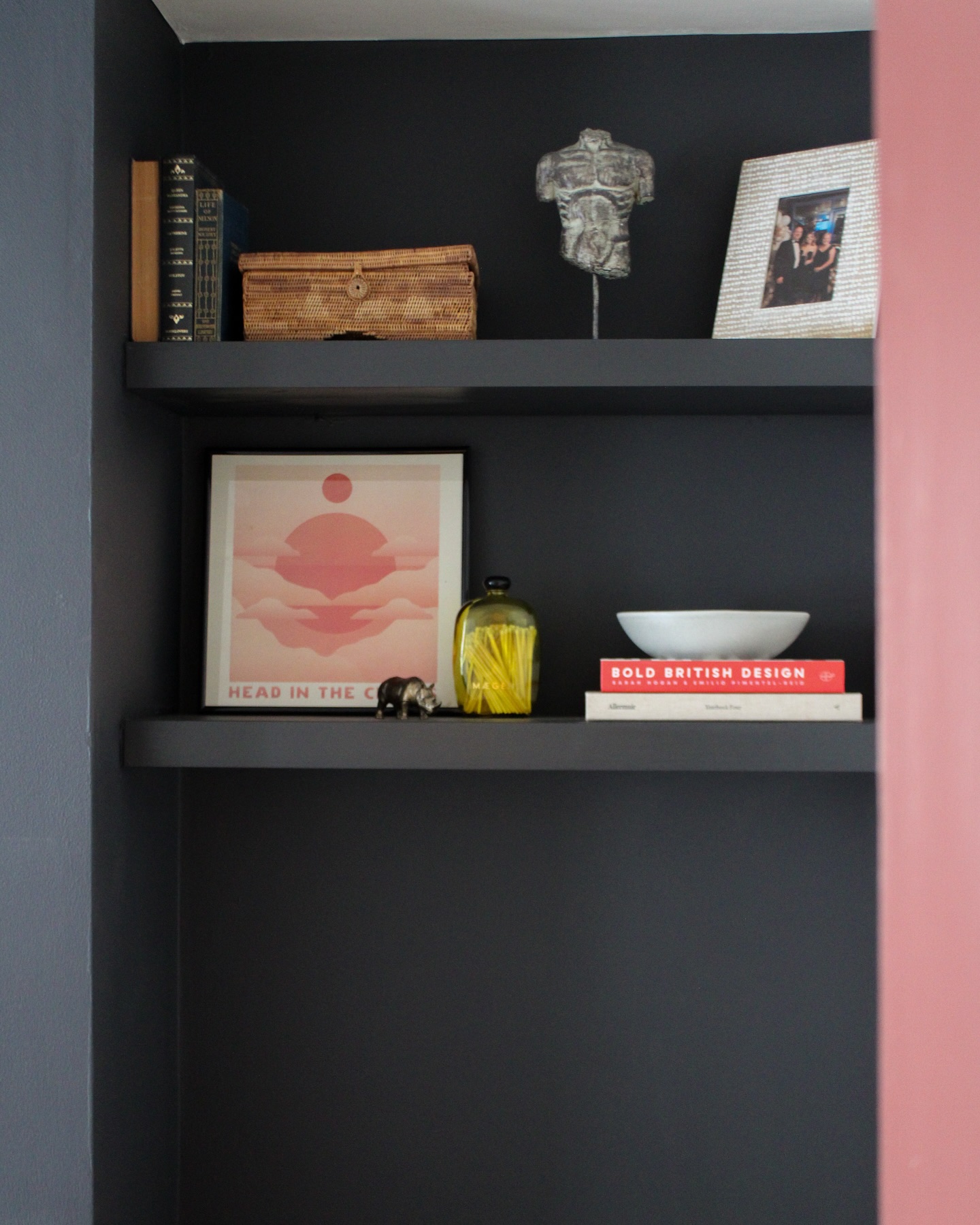 Friday sneak peek at our freshly finished personal project in the heart of Bristol!
We brought this moody, sophisticated, and timeless living space to life with bold black walls, warm whites, striking pops of red, and beautifully restored original floorboards. Styled with a collection of antique artwork, accessories & vintage books - a true reflection of its creative owner.
Bold colour lovers, this oneâs for youâwould you go for a look like this?
Featuring @coatpaints Safe Play, Yes Chef & Record Store đđź
#InteriorDesign #inutiinteriors #HomeInspo #MoodyInteriors #BoldDesign #LivingRoomGoals #InteriorStyling #BristolHomes #BeforeAndAfter #InteriorLovers #ColourPop #DesignDetails #RestorationProject #HomeDecorIdeas #TimelessStyle #BoldInteriors #interiordesignercotswolds #interiordesignerbristol