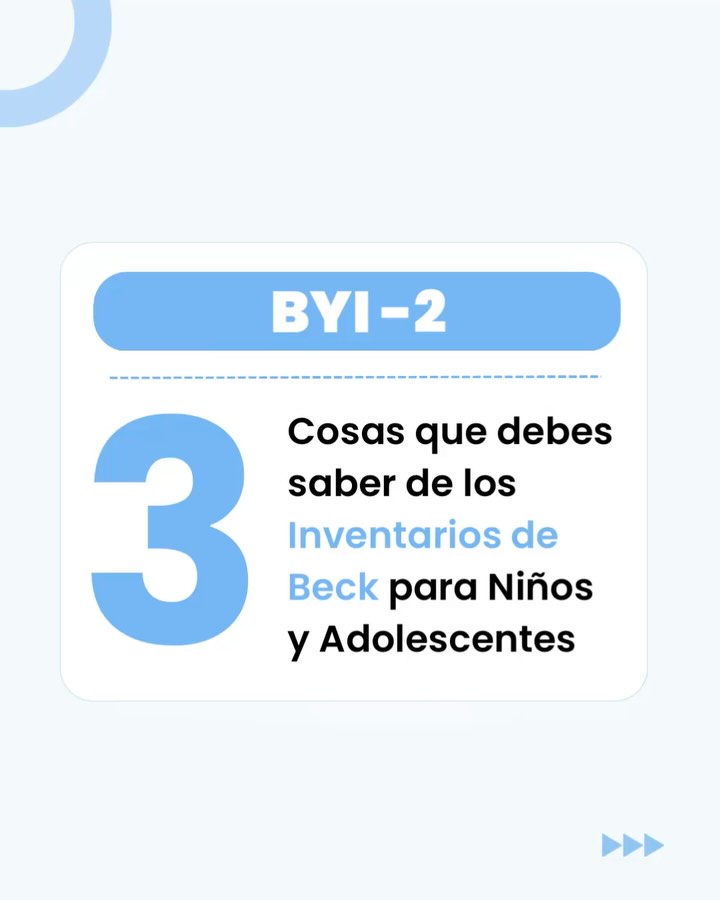 Colega, ¿utilizas el inventario de depresión y ansiedad de adultos para evaluar a tus adolescentes? ¿Qué instrumentos usas para evaluar a tus niños y niñas? 🤓🧐
💡La búsqueda terminó, te presentamos el BYI 2, inventarios de Beck para niños y adolescentes. Este se puede aplicar desde los 7 y hasta los 18 años.
👉🏻Sus cinco inventarios permiten identificar síntomas de depresión, ansiedad, implosividad y conductas disruptivas, además de obtener un puntaje sobre su autoconcepto.🤓🤩
📚Ideal para valoraciones en trastornos afectivos y del comportamiento.
¡Conoce esto y mucho más en nuestro curso virtual!
Comenta “Beck” y te comparto toda la información. 💬