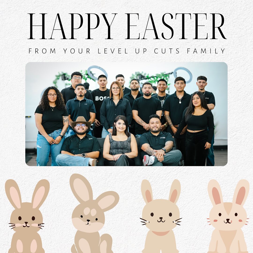 Happy Easter 🥕🐰 from your LUC Family🤍 Just a reminder we are CLOSED today‼️